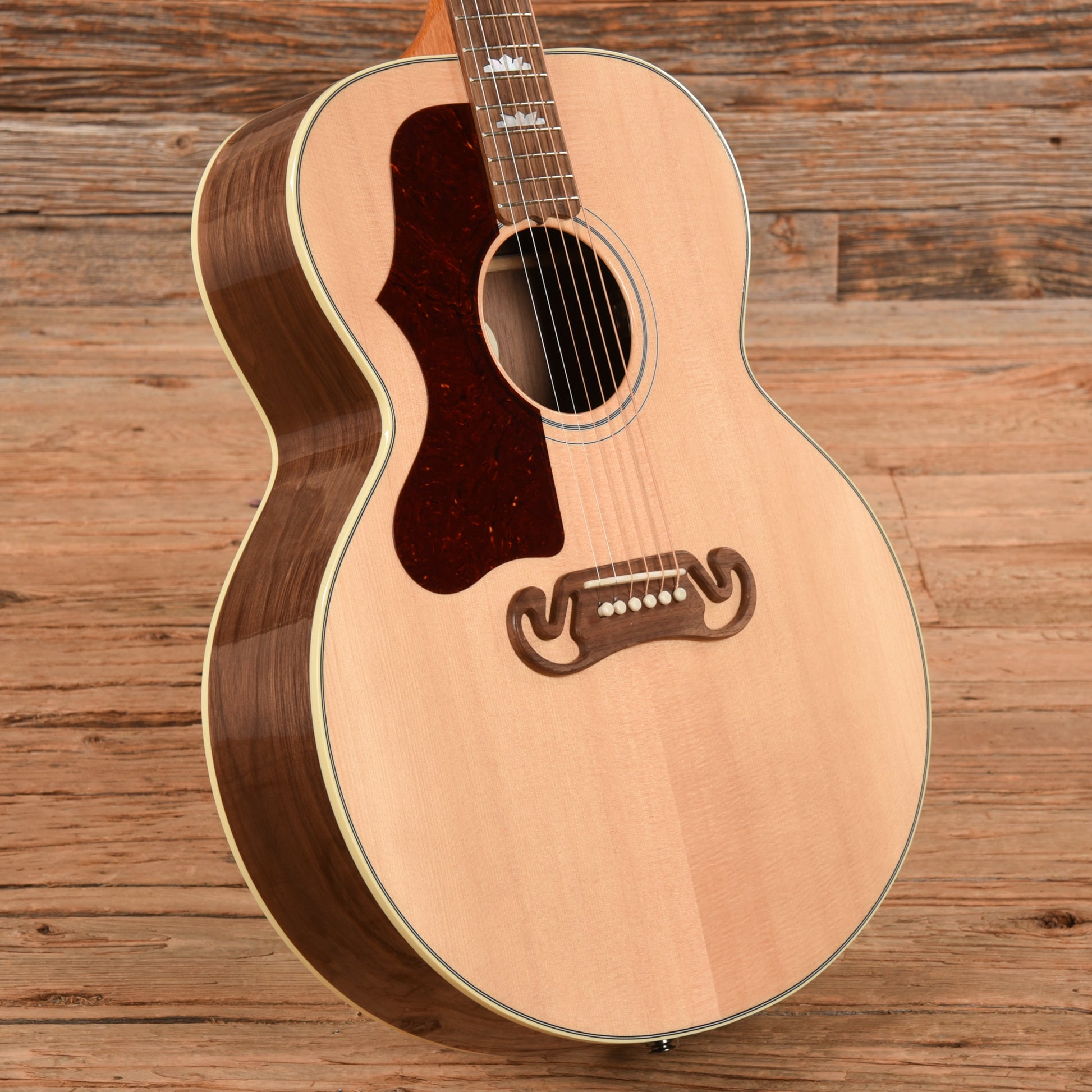 Gibson SJ-200 Studio Walnut Natural 2022 LEFTY Acoustic Guitars / Left-Handed
