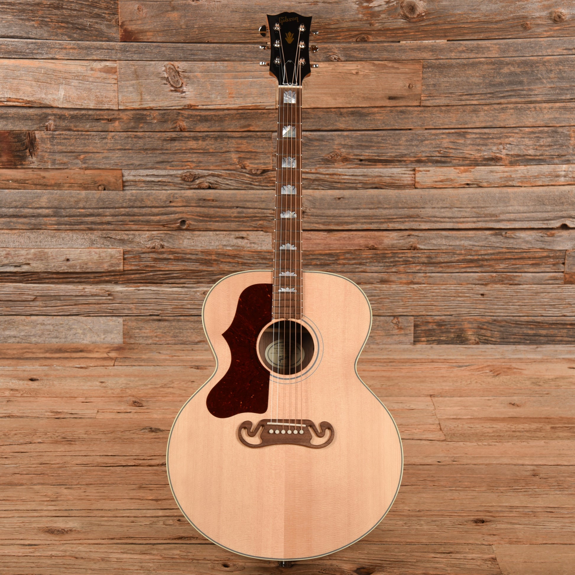 Gibson SJ-200 Studio Walnut Natural 2022 LEFTY Acoustic Guitars / Left-Handed