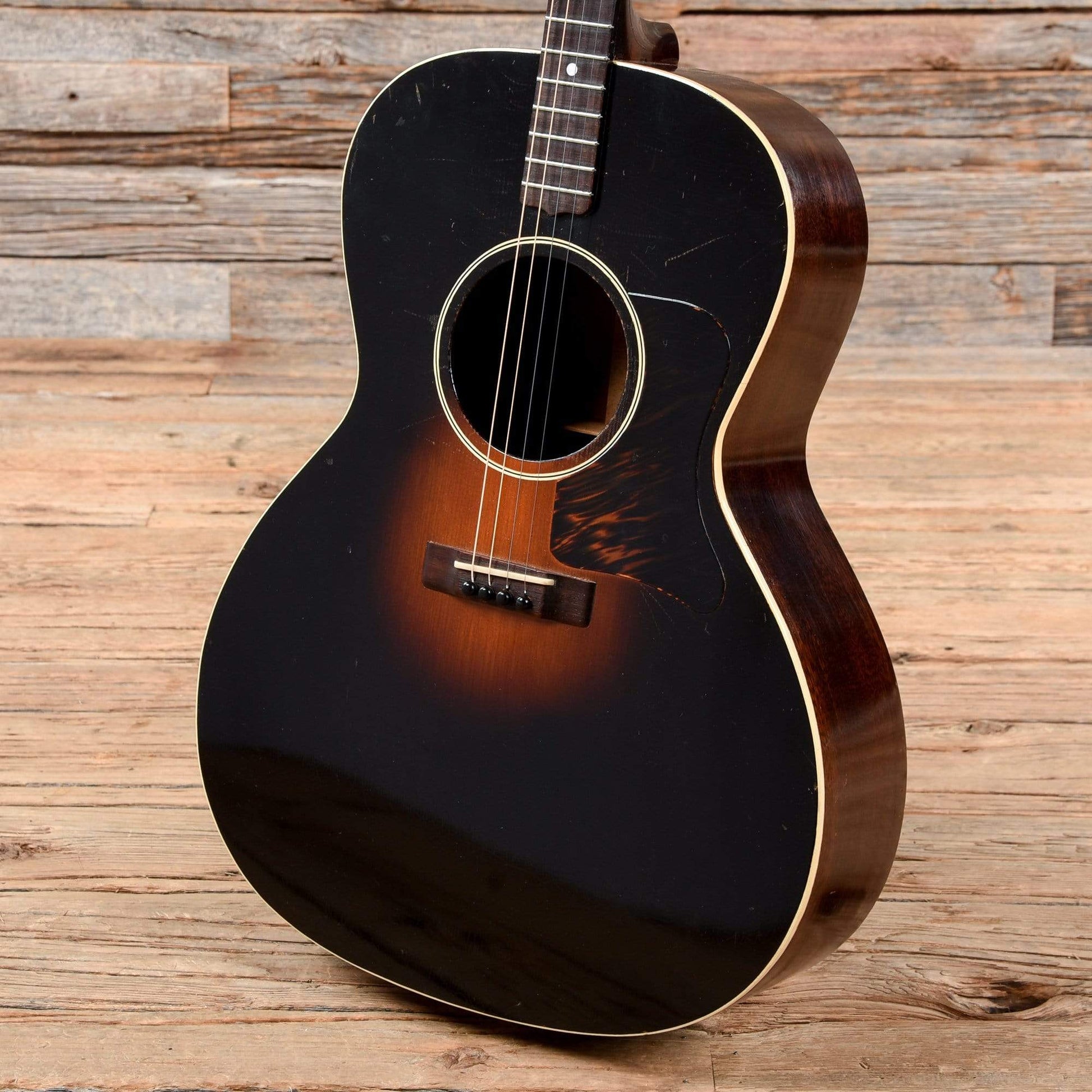 Gibson TG-00 Tenor Sunburst 1930s Acoustic Guitars / OM and Auditorium