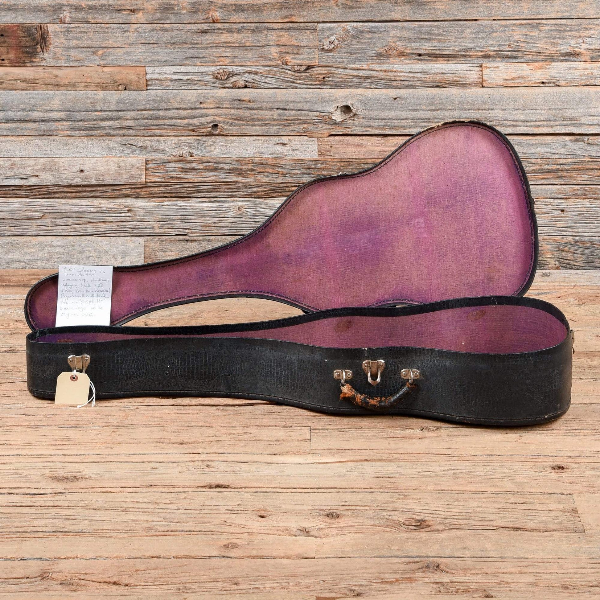 Gibson TG-00 Tenor Sunburst 1930s Acoustic Guitars / OM and Auditorium