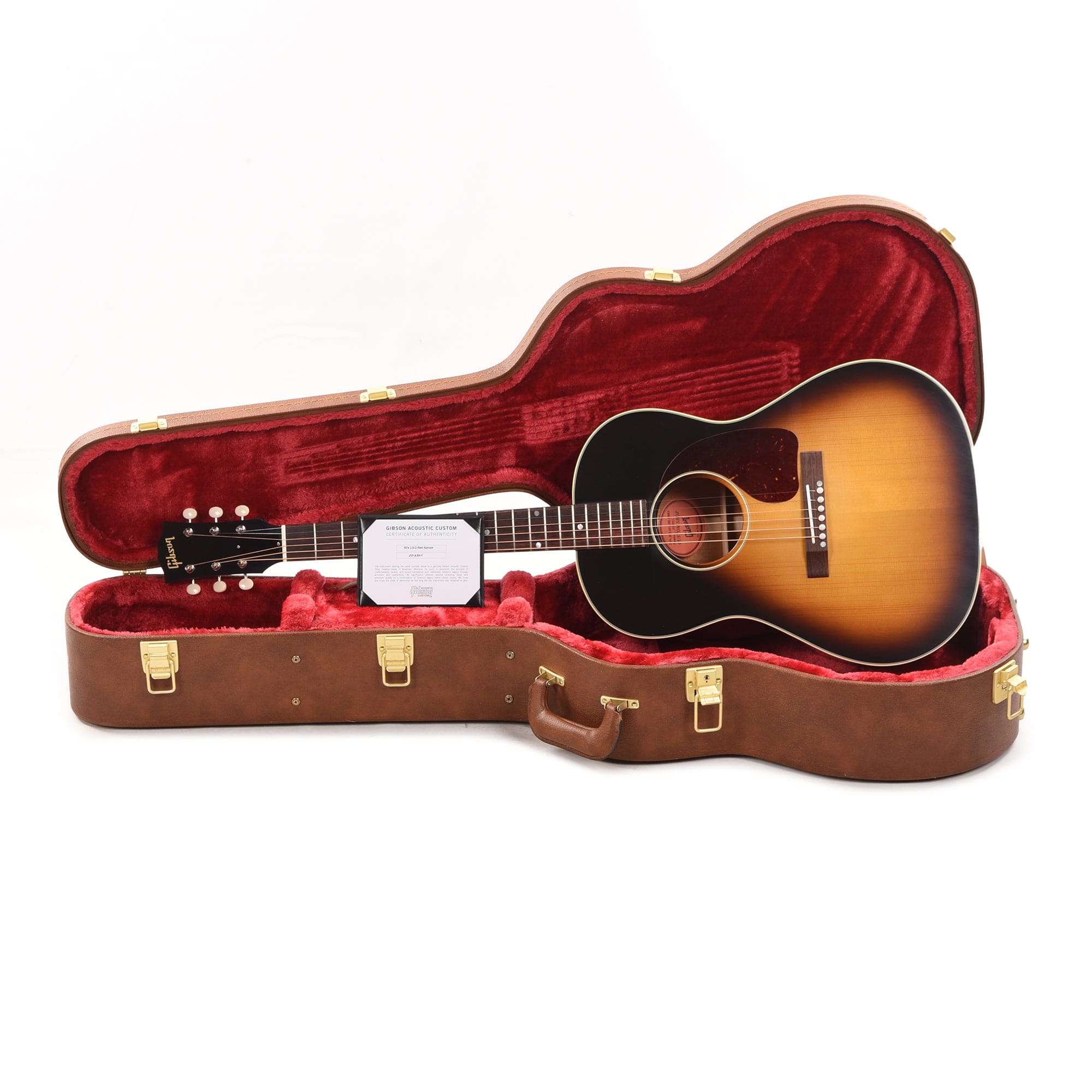 Gibson 50's LG-2 Original Vintage Sunburst Tight Burst Adirondack Spruce VOS Acoustic Guitars / Parlor