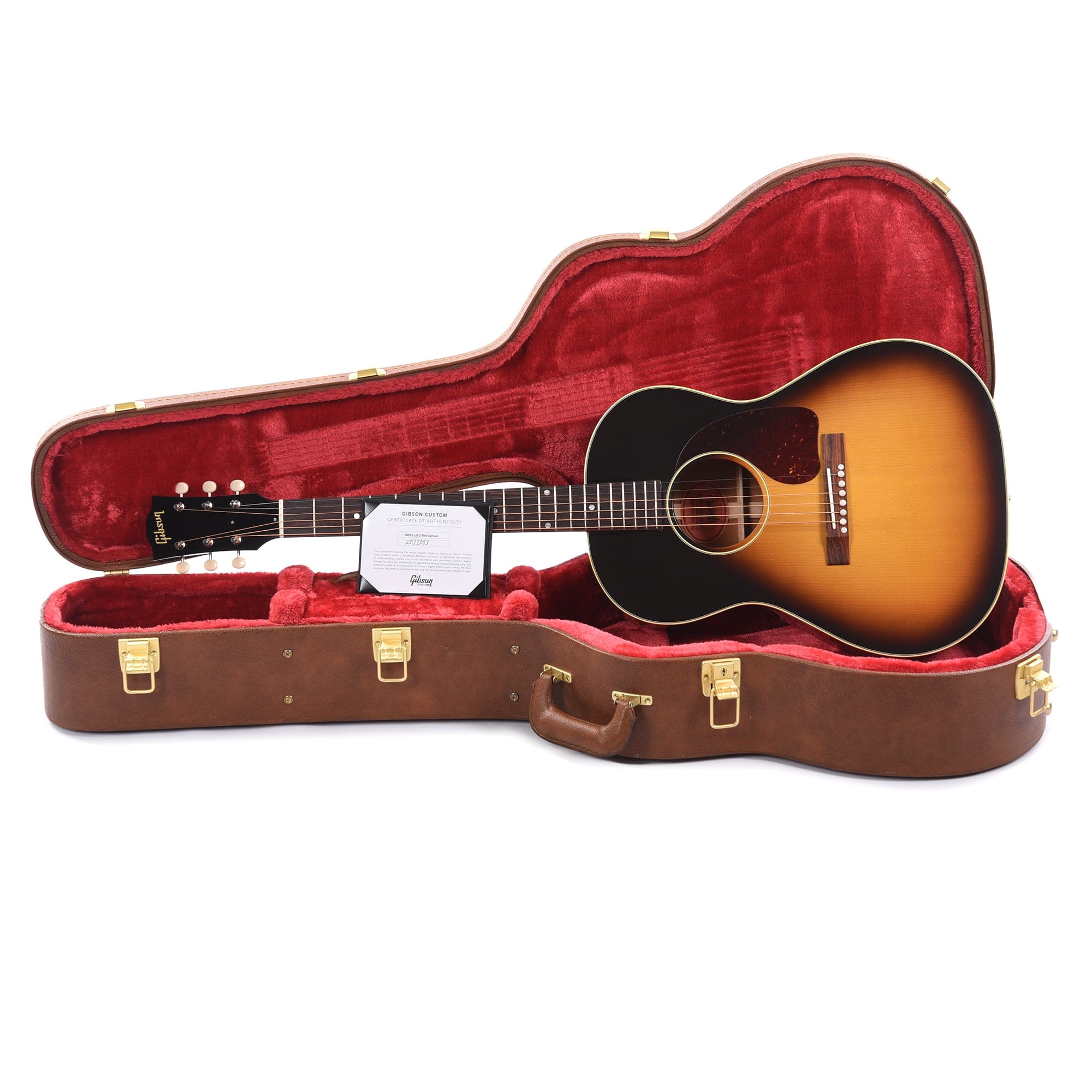 Gibson 50's LG-2 Original Vintage Sunburst Tight Burst Adirondack Spruce VOS Acoustic Guitars / Parlor