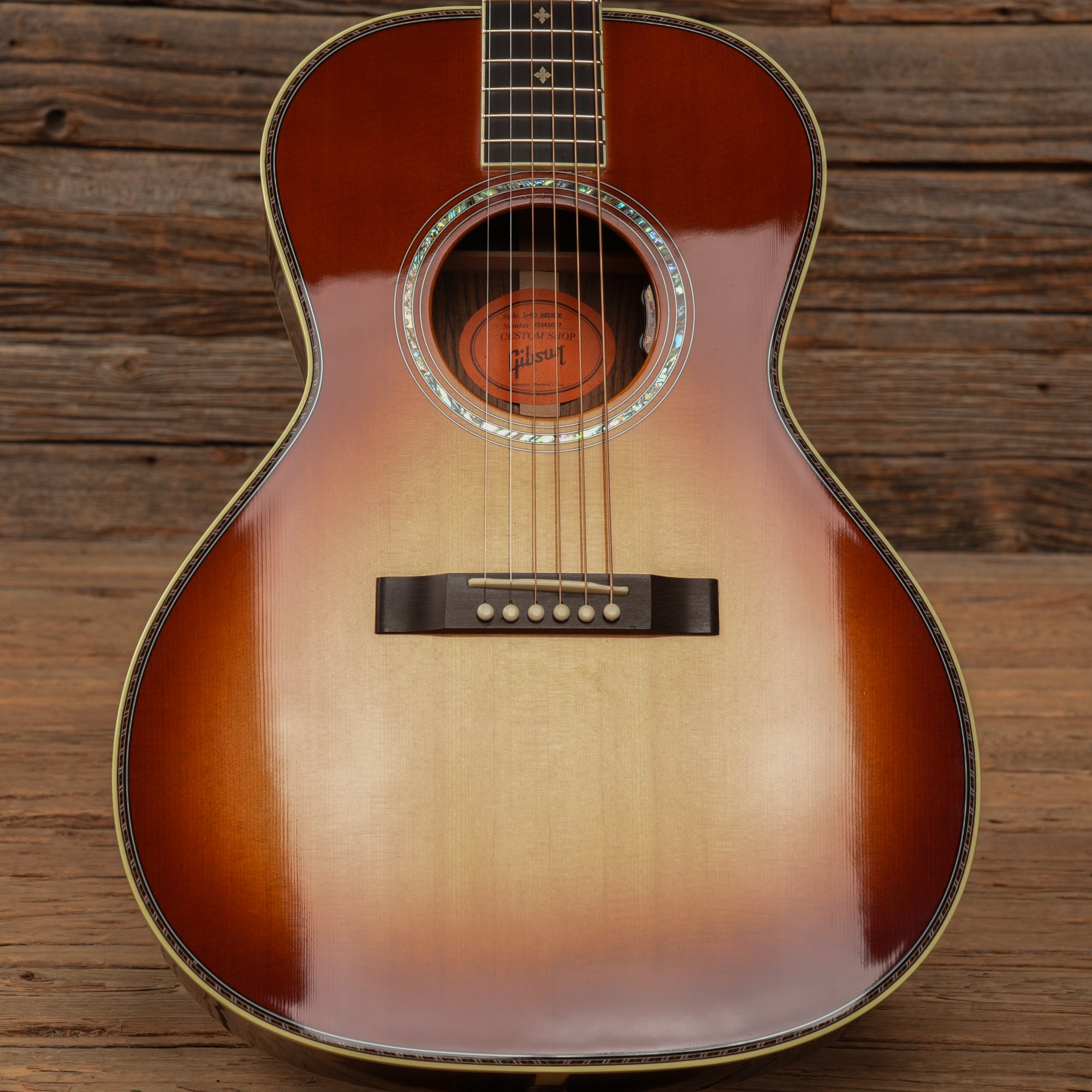 Gibson L-00 Deluxe Sunburst 2021 LEFTY Acoustic Guitars / Parlor