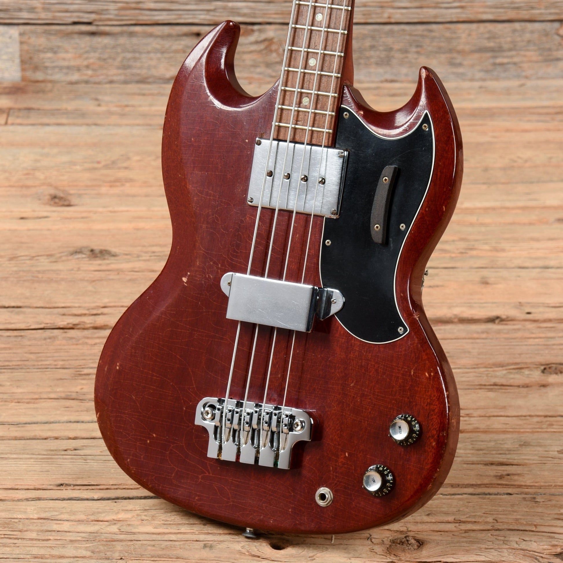 Gibson EB-0 Cherry 1965 Bass Guitars / 4-String