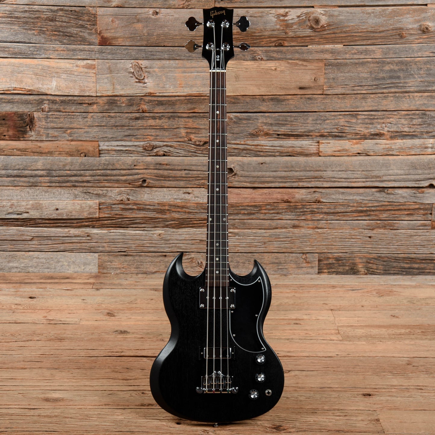 Gibson SG Special Bass Worn Ebony 2010 Bass Guitars / 4-String
