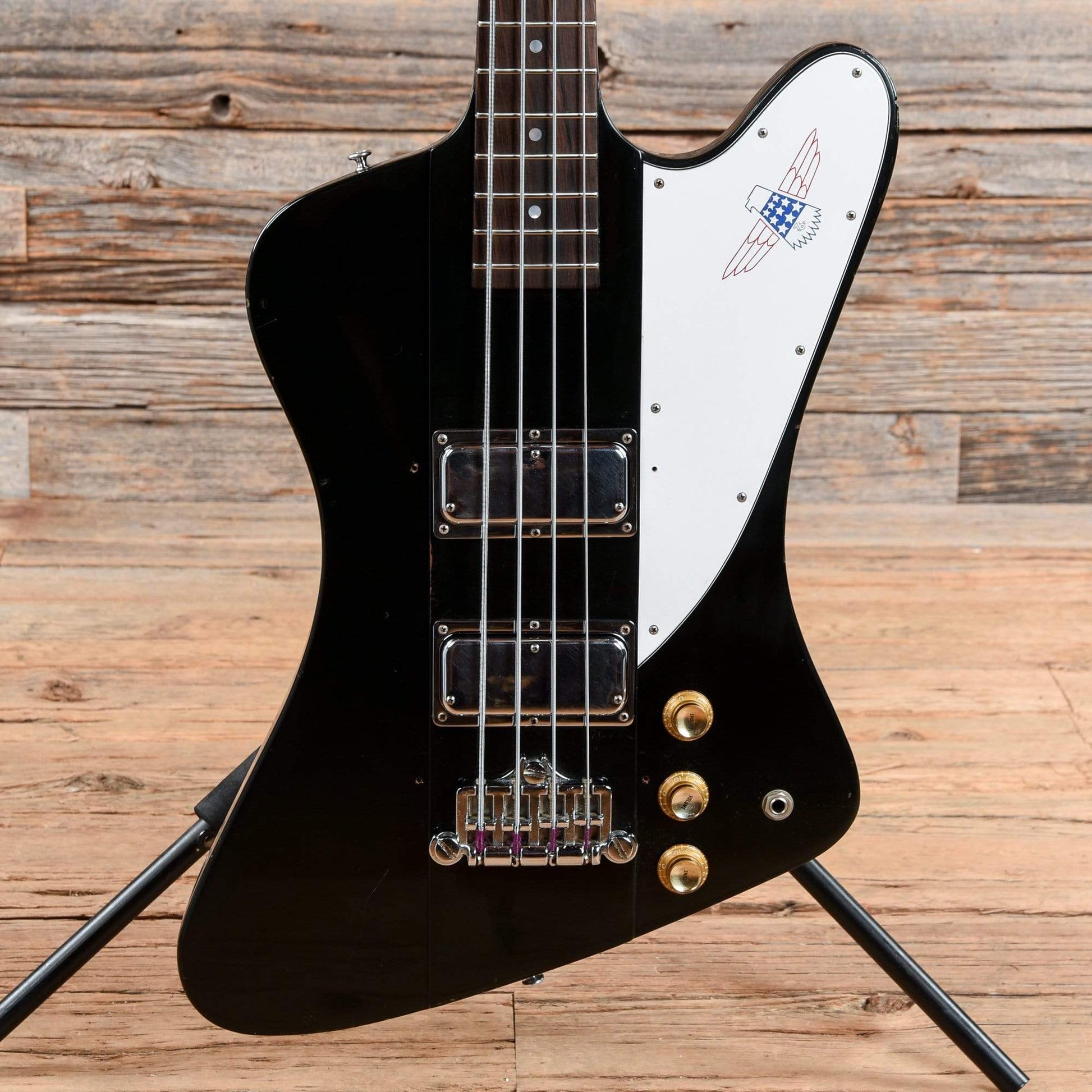 Gibson Thunderbird Bicentennial Black 1976 Bass Guitars / 4-String