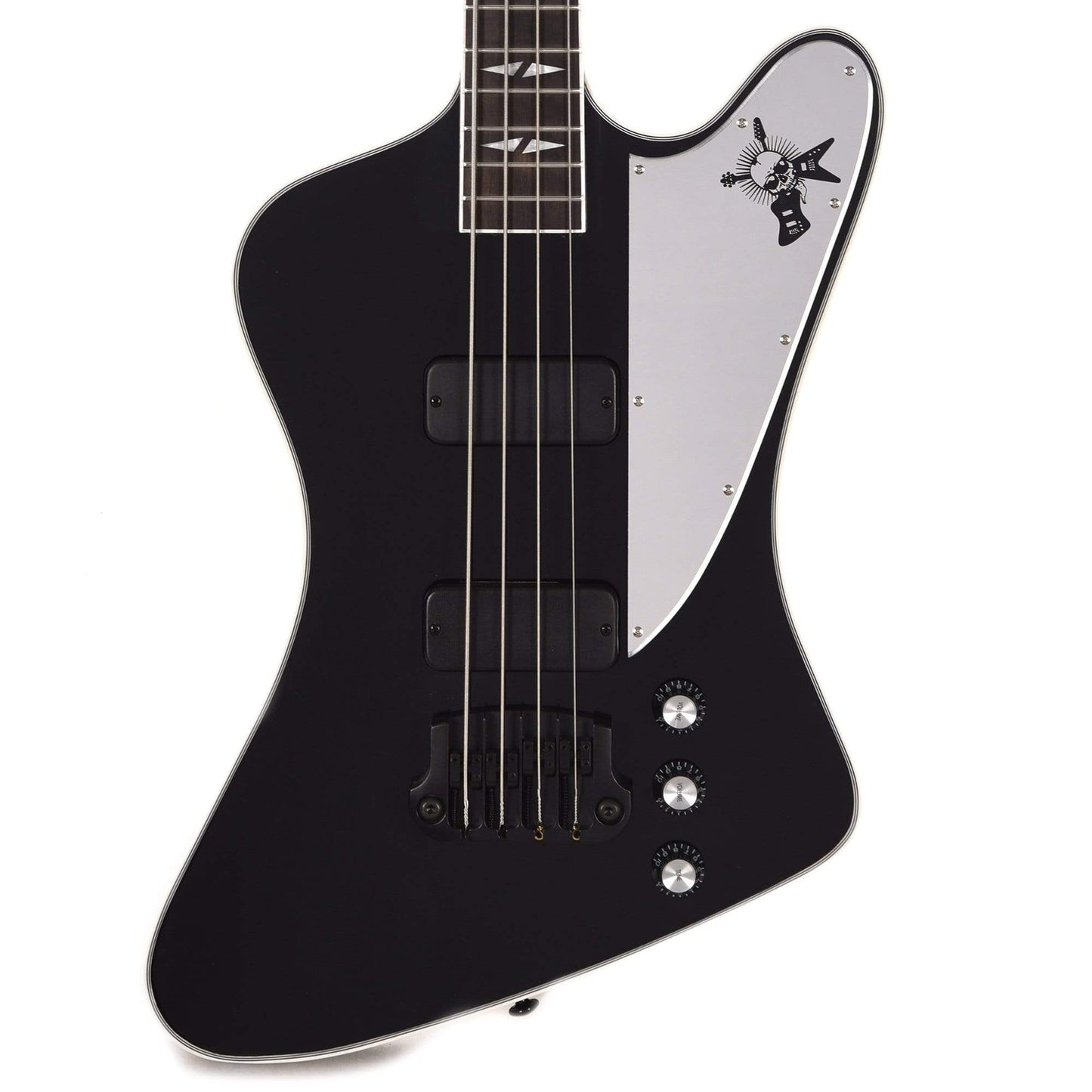 Gibson USA Gene Simmons God of Thunderbird Ebony Mirror Bass Guitars / 4-String