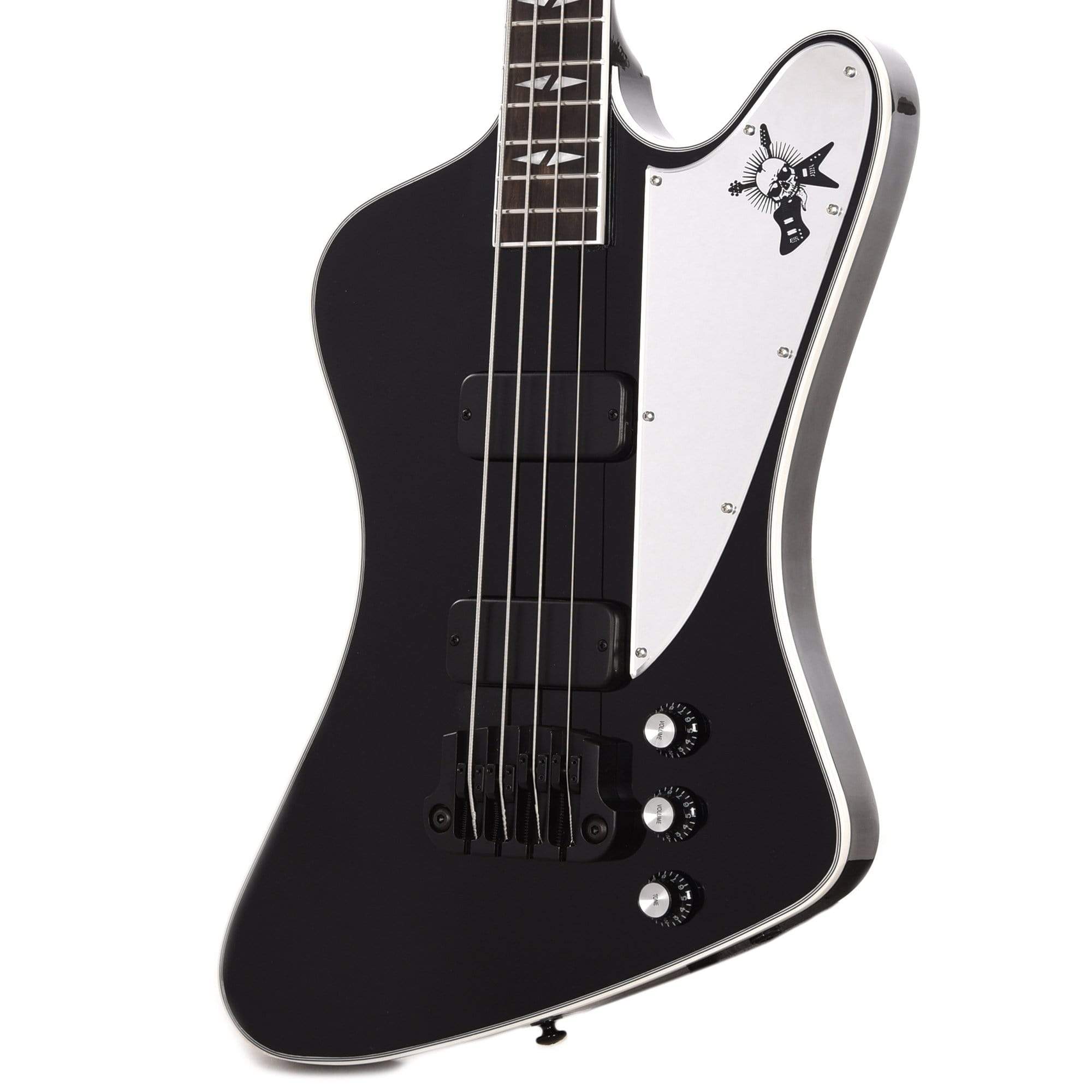 Gibson USA Gene Simmons God of Thunderbird Ebony Mirror Bass Guitars / 4-String