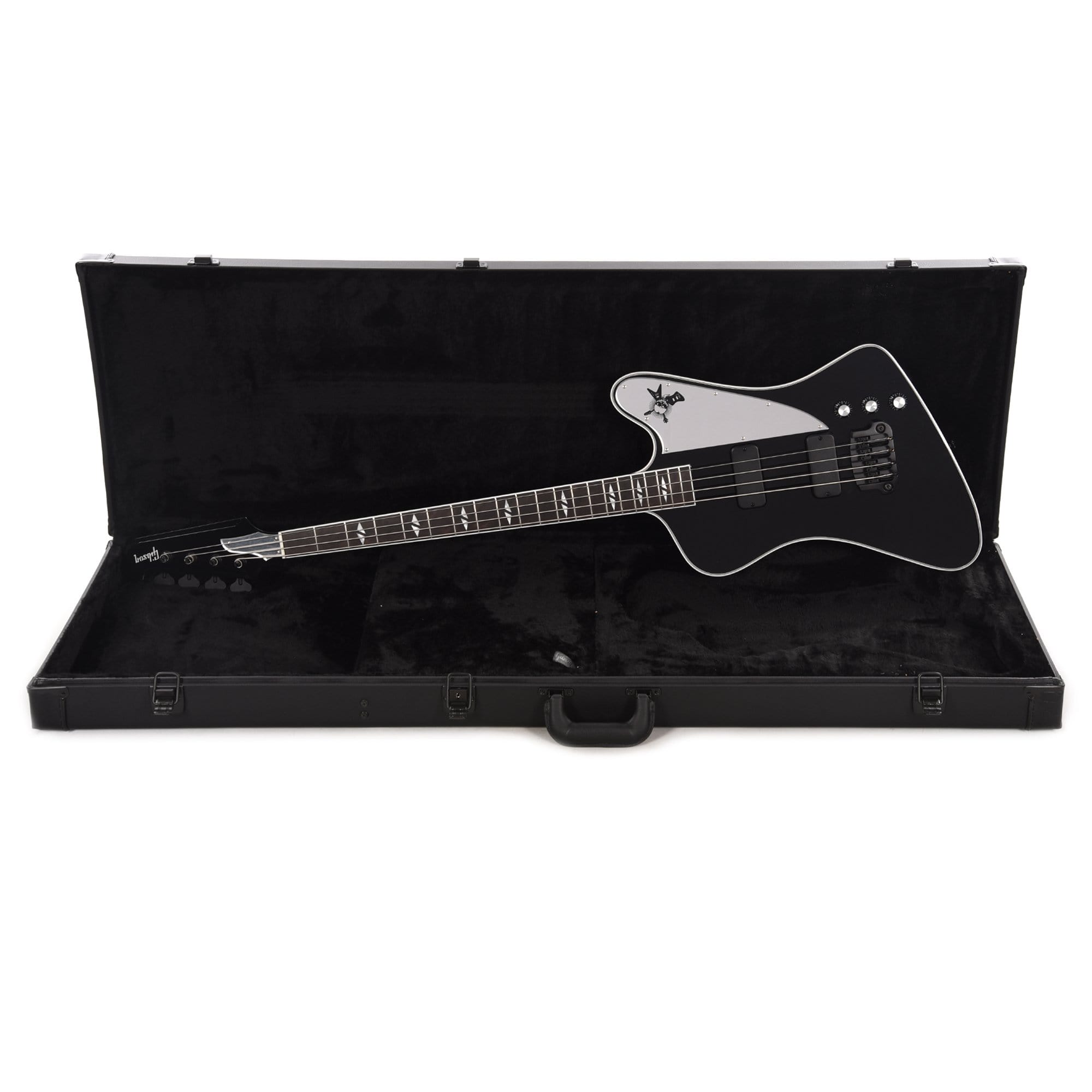 Gibson USA Gene Simmons God of Thunderbird Ebony Mirror Bass Guitars / 4-String