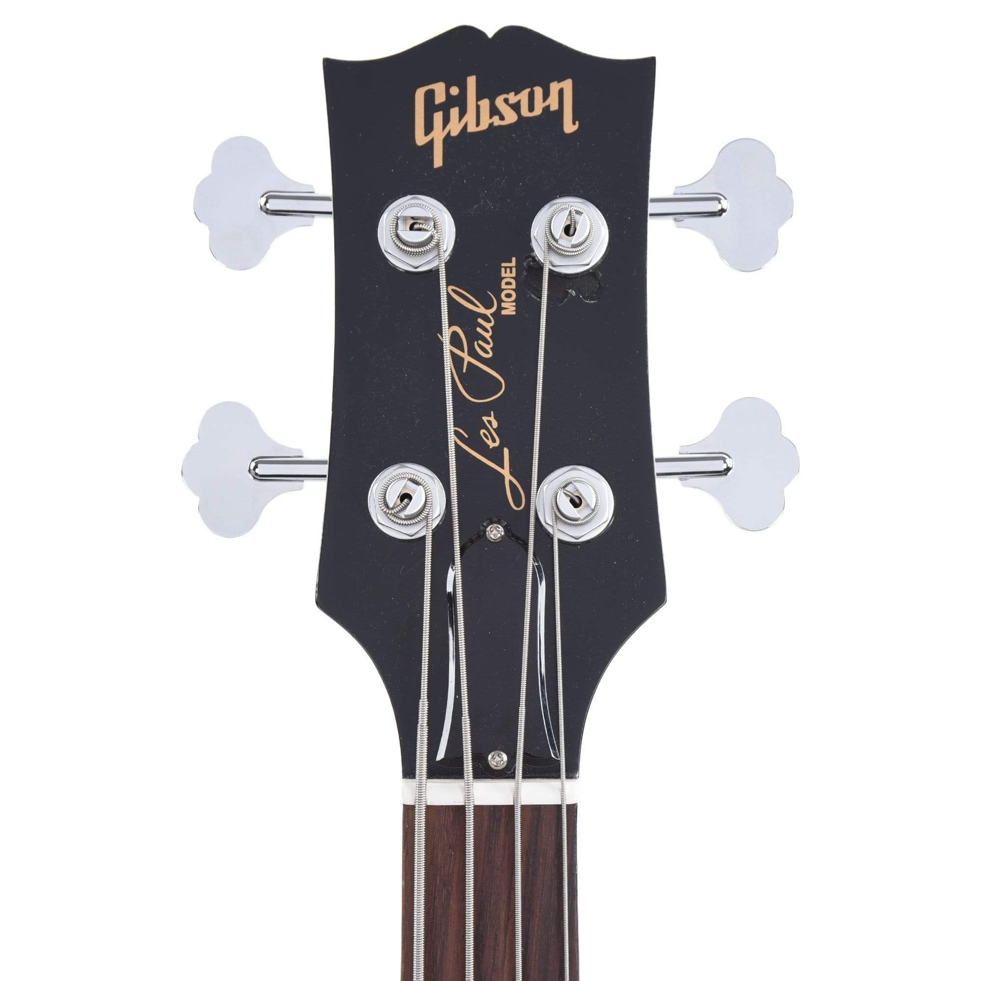 Gibson USA Les Paul Junior DC Bass Worn White w/Tortoise Pickguard & Chrome Cover Bass Guitars / 4-String