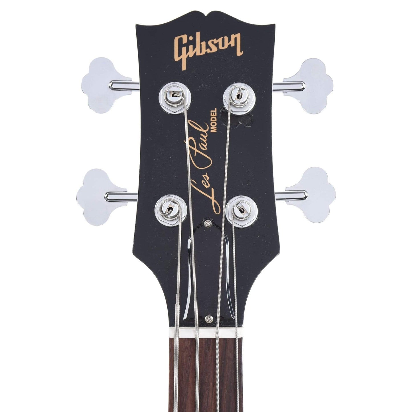 Gibson USA Les Paul Junior DC Bass Worn White w/Tortoise Pickguard & Chrome Cover Bass Guitars / 4-String