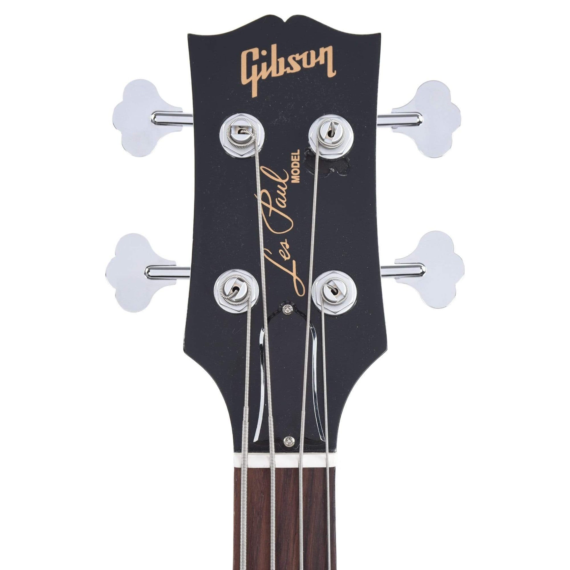 Gibson USA Les Paul Junior DC Bass Worn White w/Tortoise Pickguard & Chrome Cover Bass Guitars / 4-String