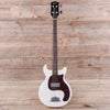 Gibson USA Les Paul Junior DC Bass Worn White w/Tortoise Pickguard & Chrome Cover Bass Guitars / 4-String