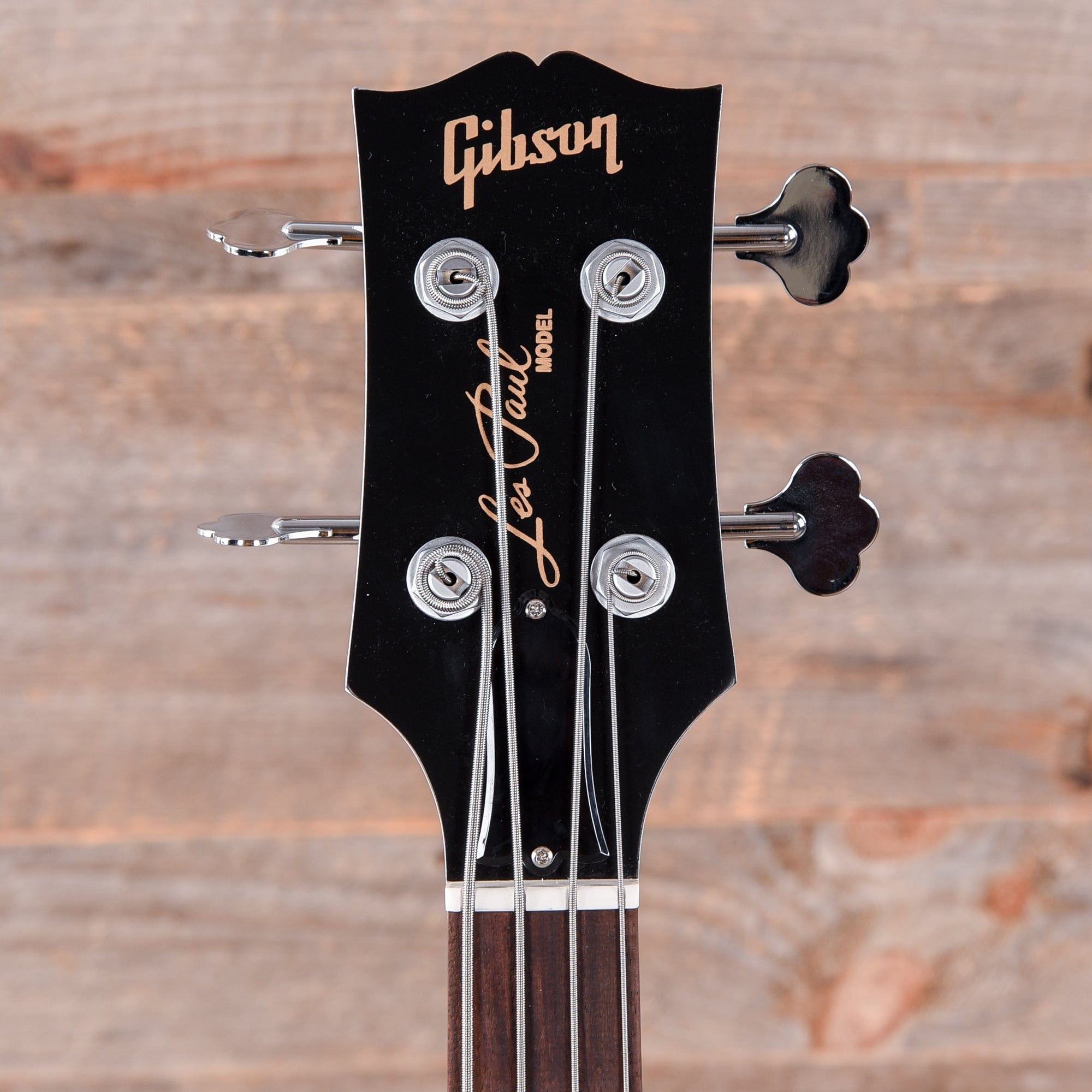 Gibson USA Les Paul Junior DC Bass Worn White w/Tortoise Pickguard & Chrome Cover Bass Guitars / 4-String