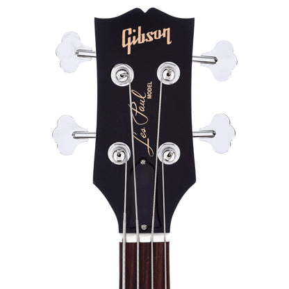 Gibson USA Les Paul Junior DC Bass Worn White w/Tortoise Pickguard & Chrome Cover Bass Guitars / 4-String