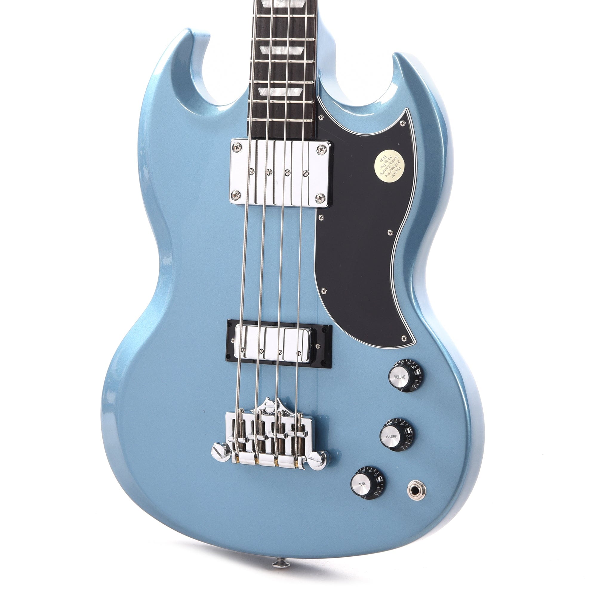 Gibson USA SG Standard Bass Pelham Blue w/Tortoise Pickguard Bass Guitars / 4-String