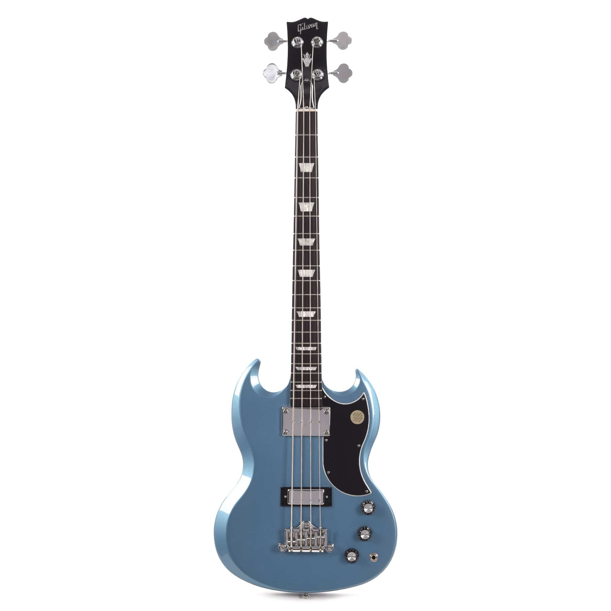 Gibson USA SG Standard Bass Pelham Blue w/Tortoise Pickguard Bass Guitars / 4-String