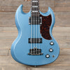 Gibson USA SG Standard Bass Pelham Blue w/Tortoise Pickguard Bass Guitars / 4-String