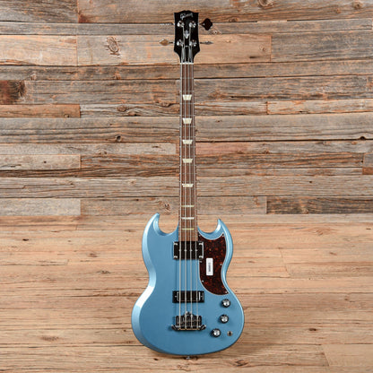 Gibson USA SG Standard Bass Pelham Blue w/Tortoise Pickguard Bass Guitars / 4-String