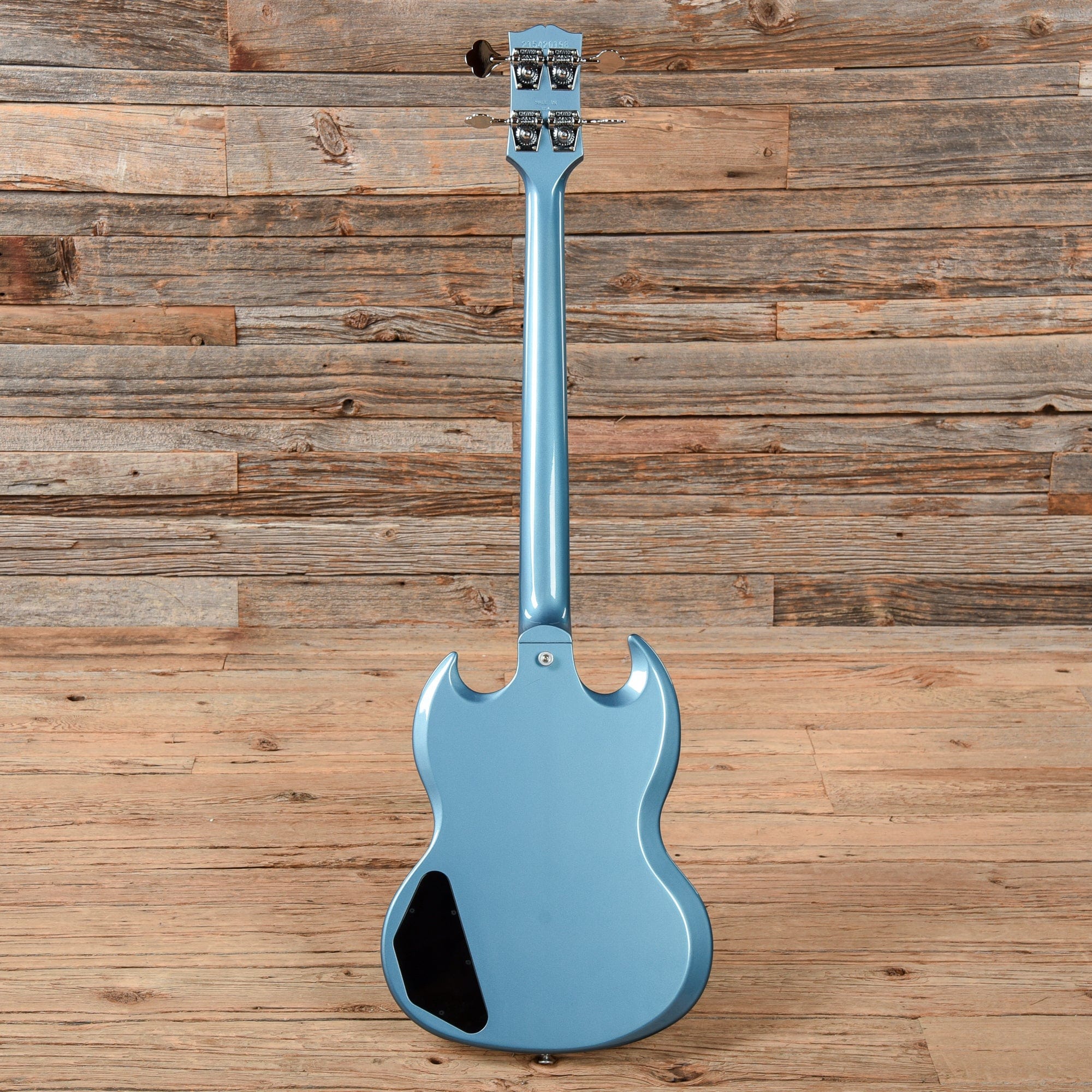 Gibson USA SG Standard Bass Pelham Blue w/Tortoise Pickguard Bass Guitars / 4-String