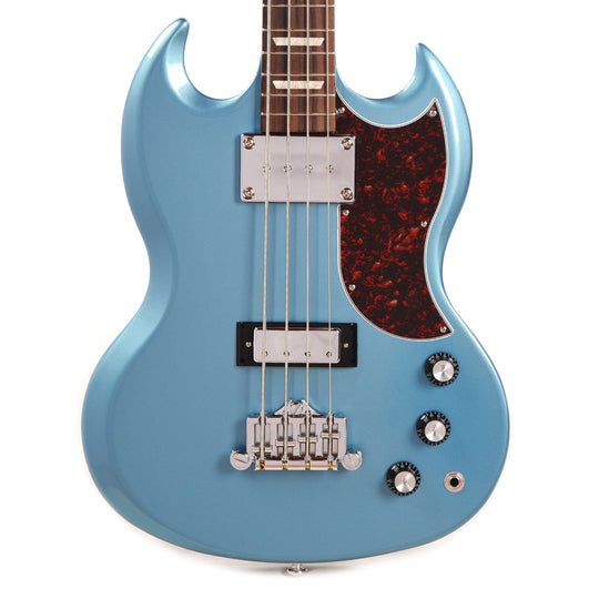 Gibson USA SG Standard Bass Pelham Blue w/Tortoise Pickguard Bass Guitars / 4-String