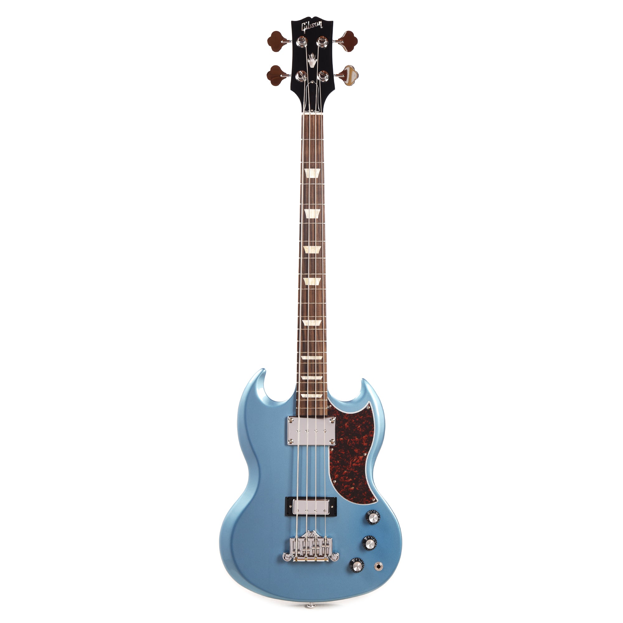 Gibson USA SG Standard Bass Pelham Blue w/Tortoise Pickguard Bass Guitars / 4-String