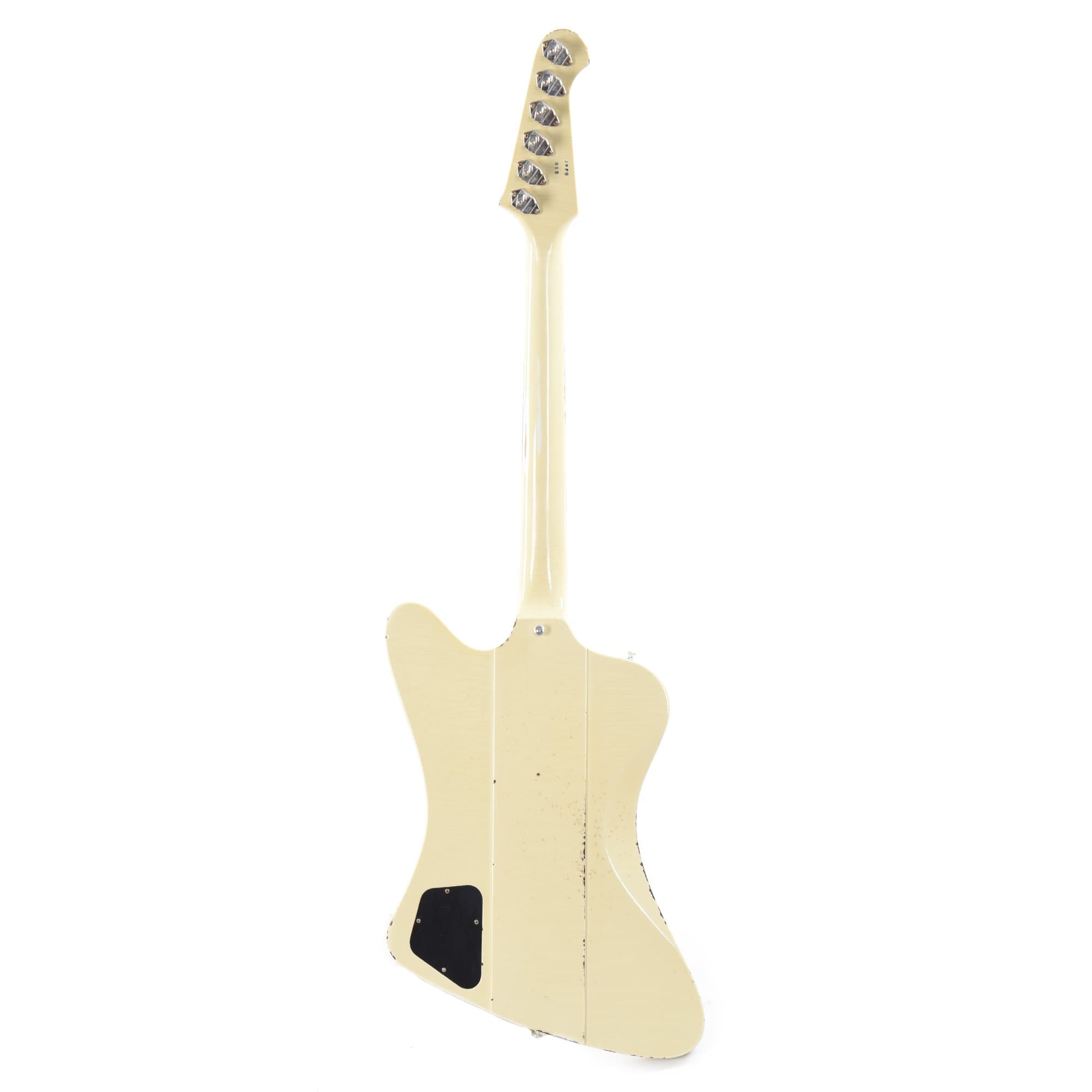 Gibson Custom Johnny Winter 1964 Firebird V Polaris White Bass Guitars / 5-String or More,Electric Guitars / Solid Body