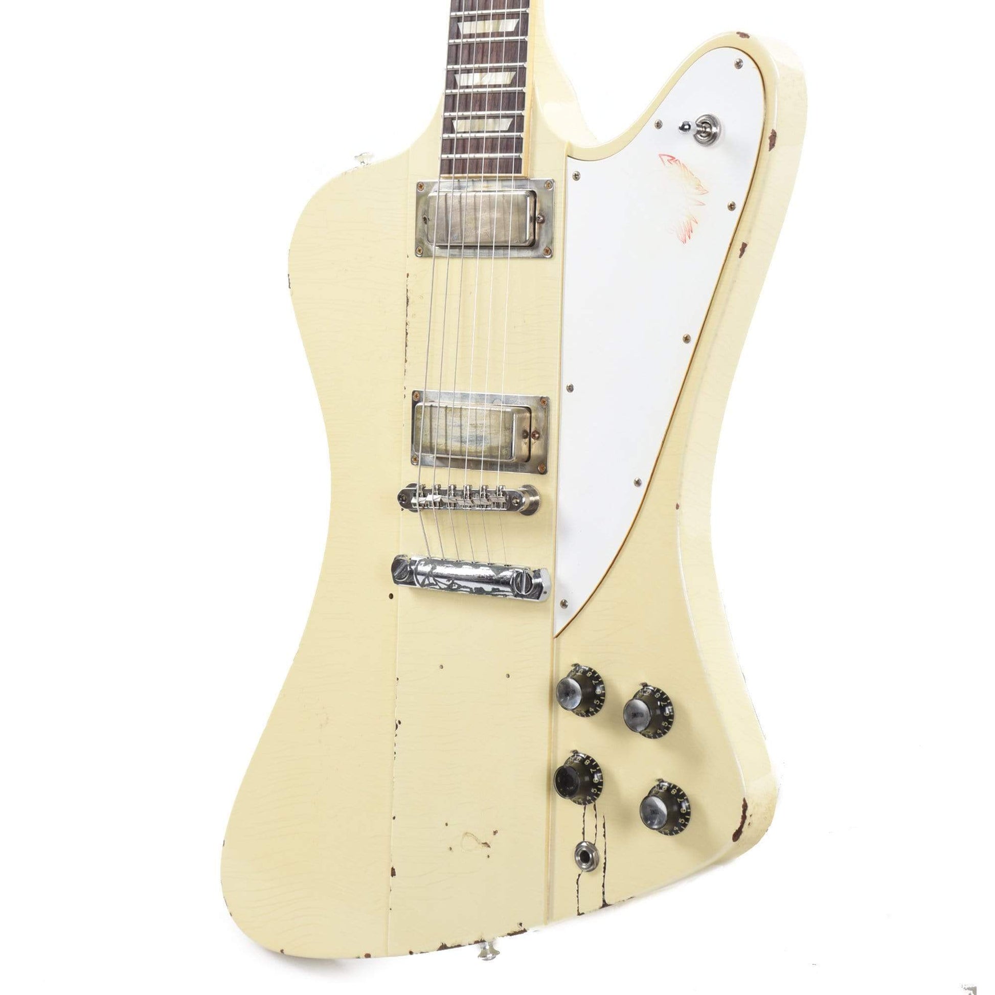 Gibson Custom Johnny Winter 1964 Firebird V Polaris White Bass Guitars / 5-String or More,Electric Guitars / Solid Body