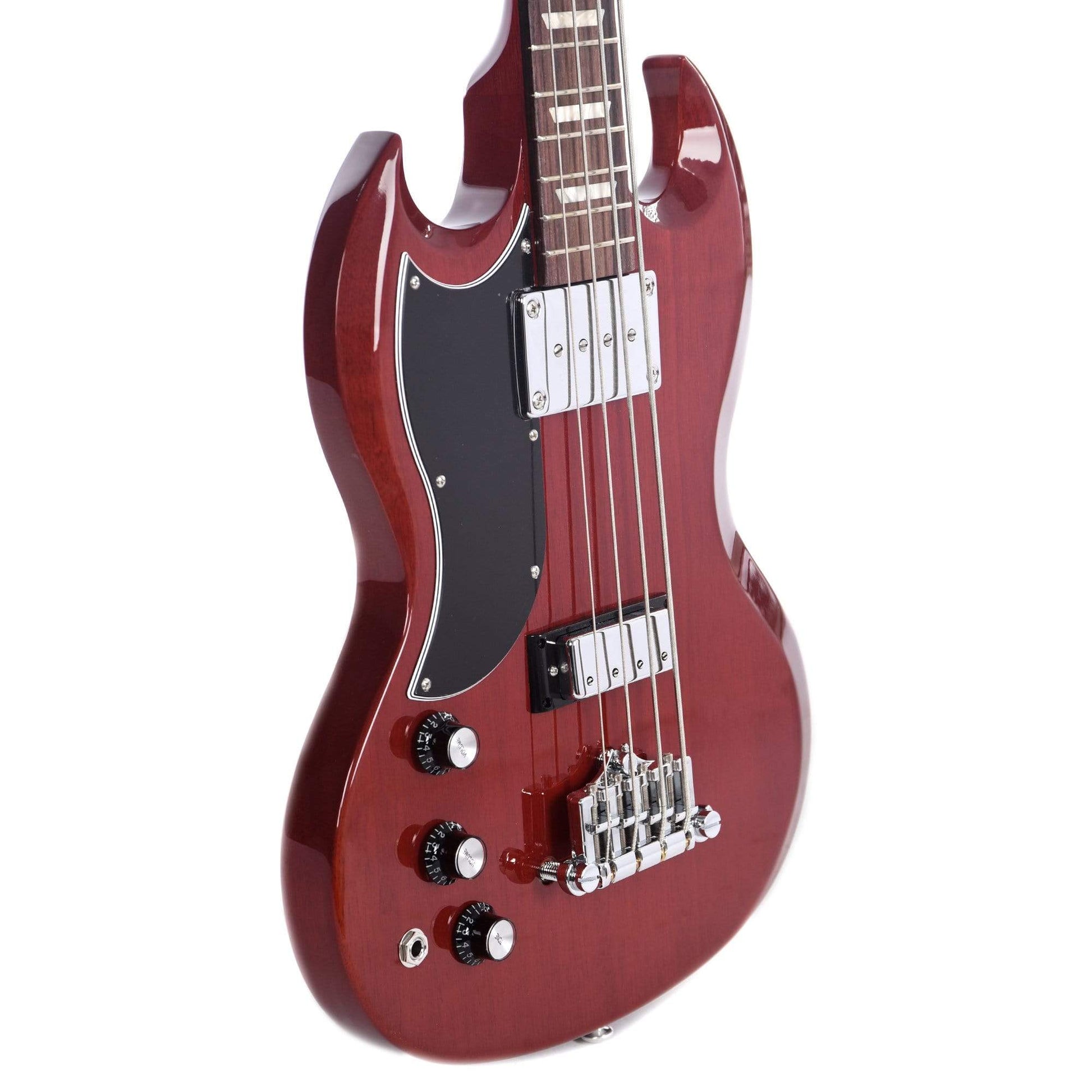 Gibson USA SG Standard Bass 2019 Heritage Cherry LEFTY Bass Guitars / Left-Handed