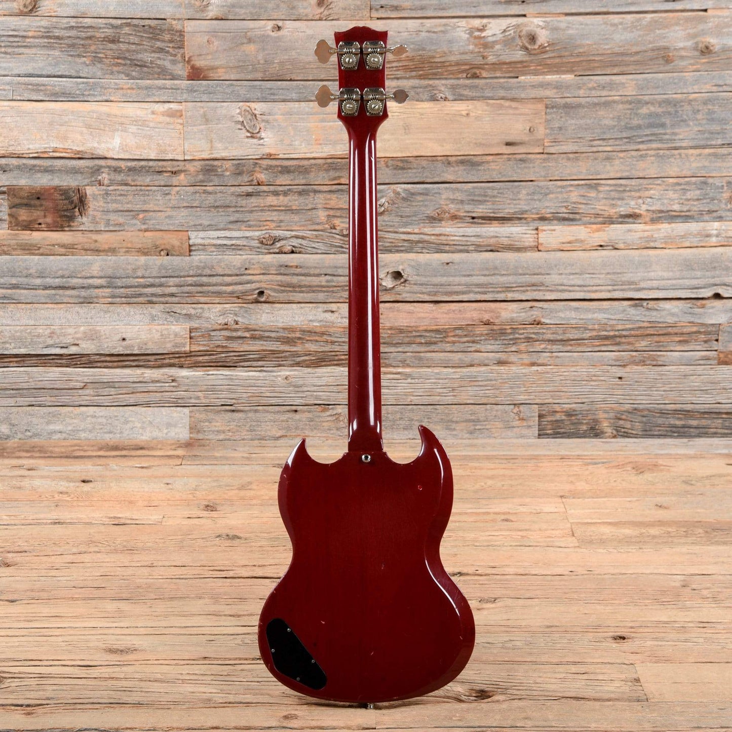 Gibson EB-0 Cherry Refin 1961 Bass Guitars / Short Scale
