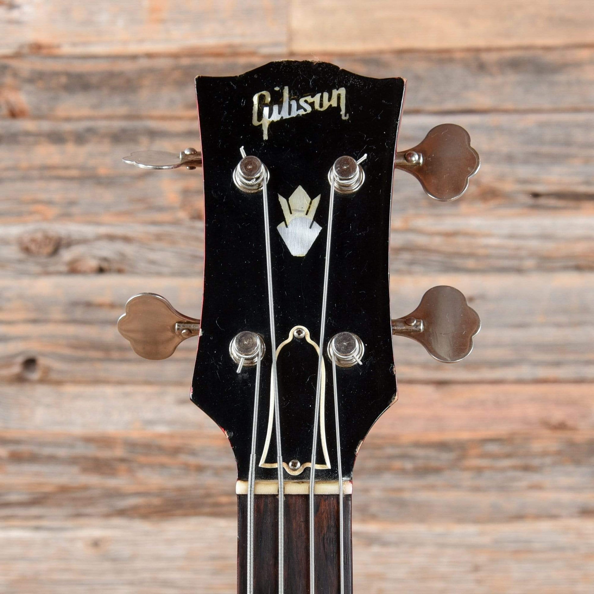 Gibson EB-0 Cherry Refin 1961 Bass Guitars / Short Scale