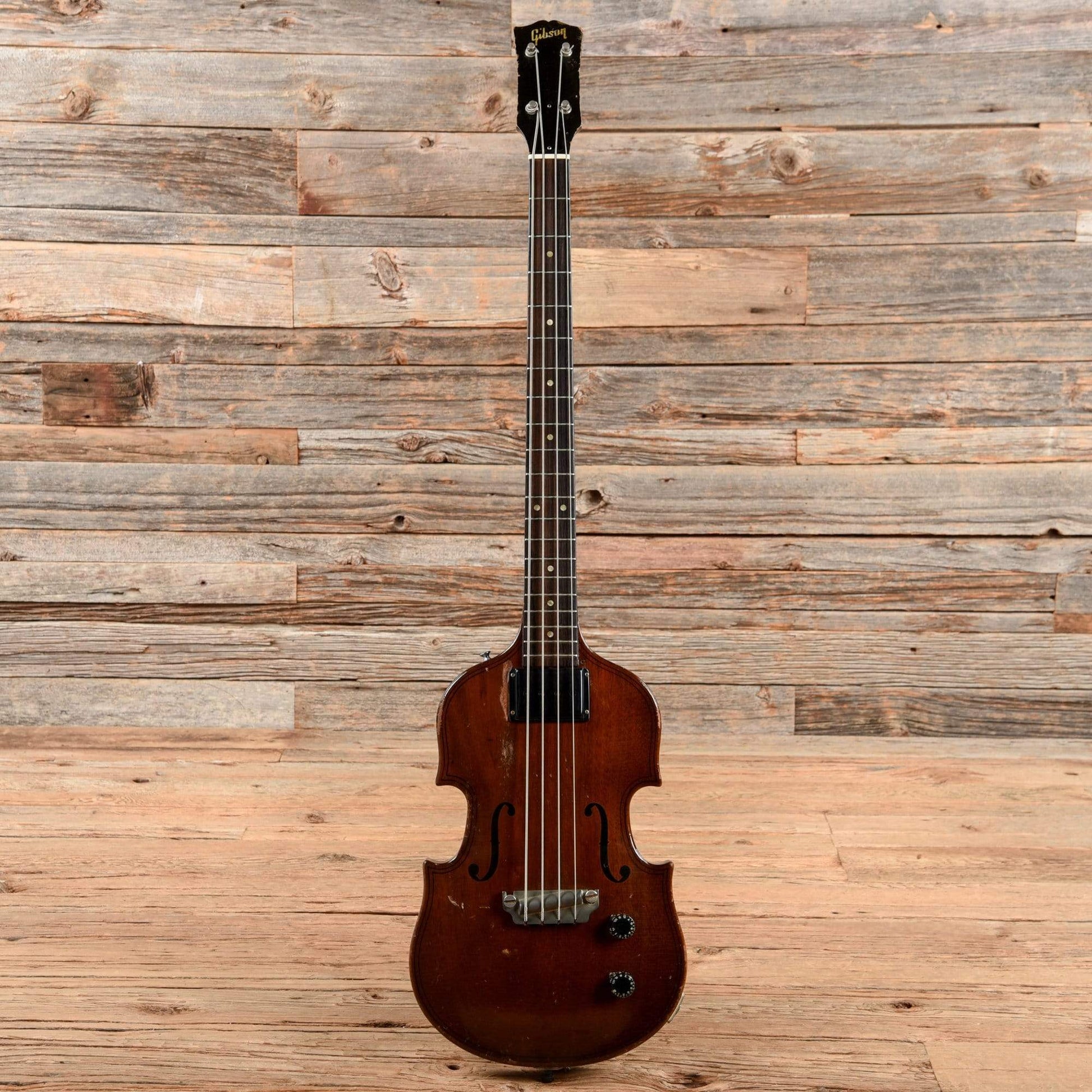 Gibson EB-1 Electric Bass Dark Mahogany 1961 Bass Guitars / Short Scale