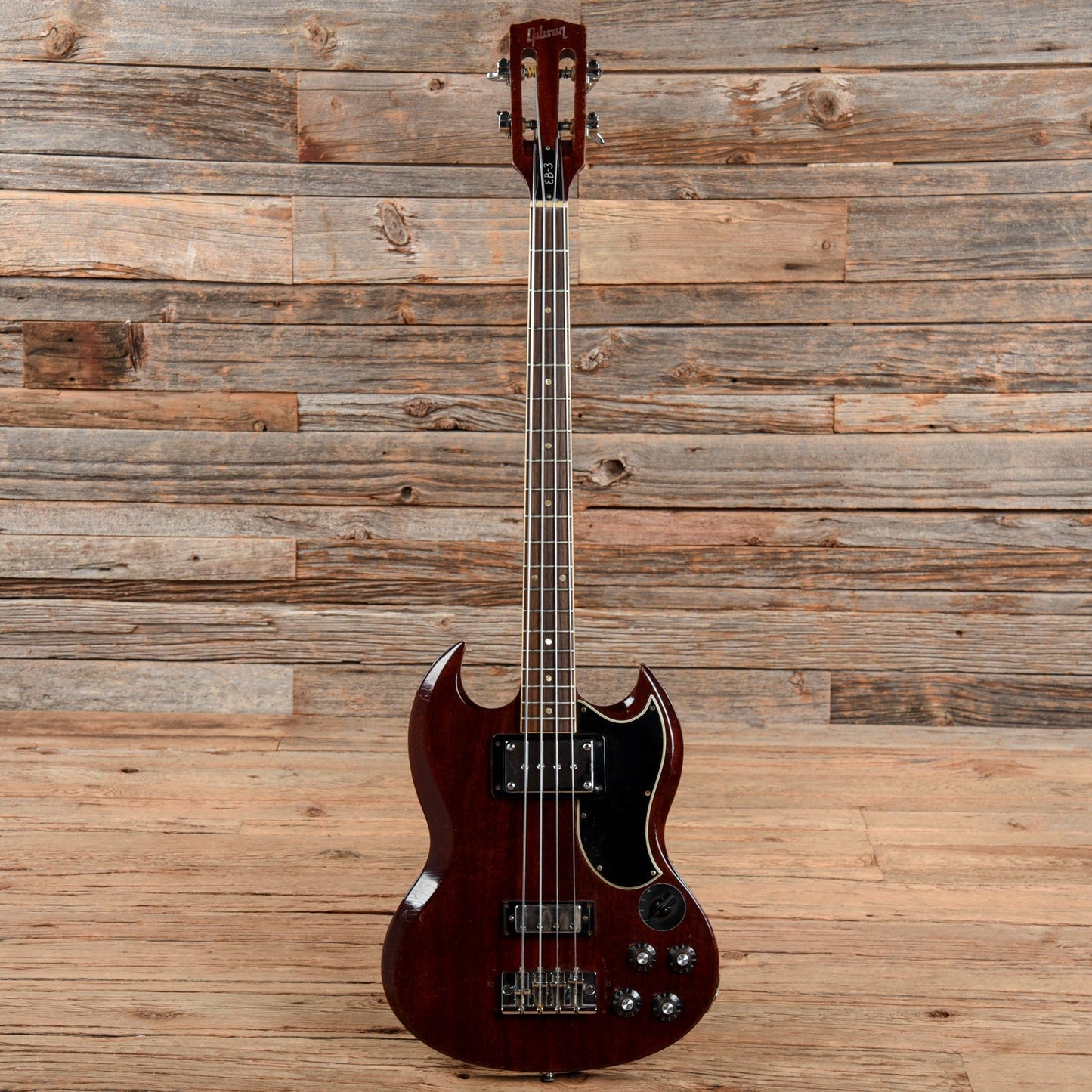 Gibson EB-3 Cherry 1970 Bass Guitars / Short Scale
