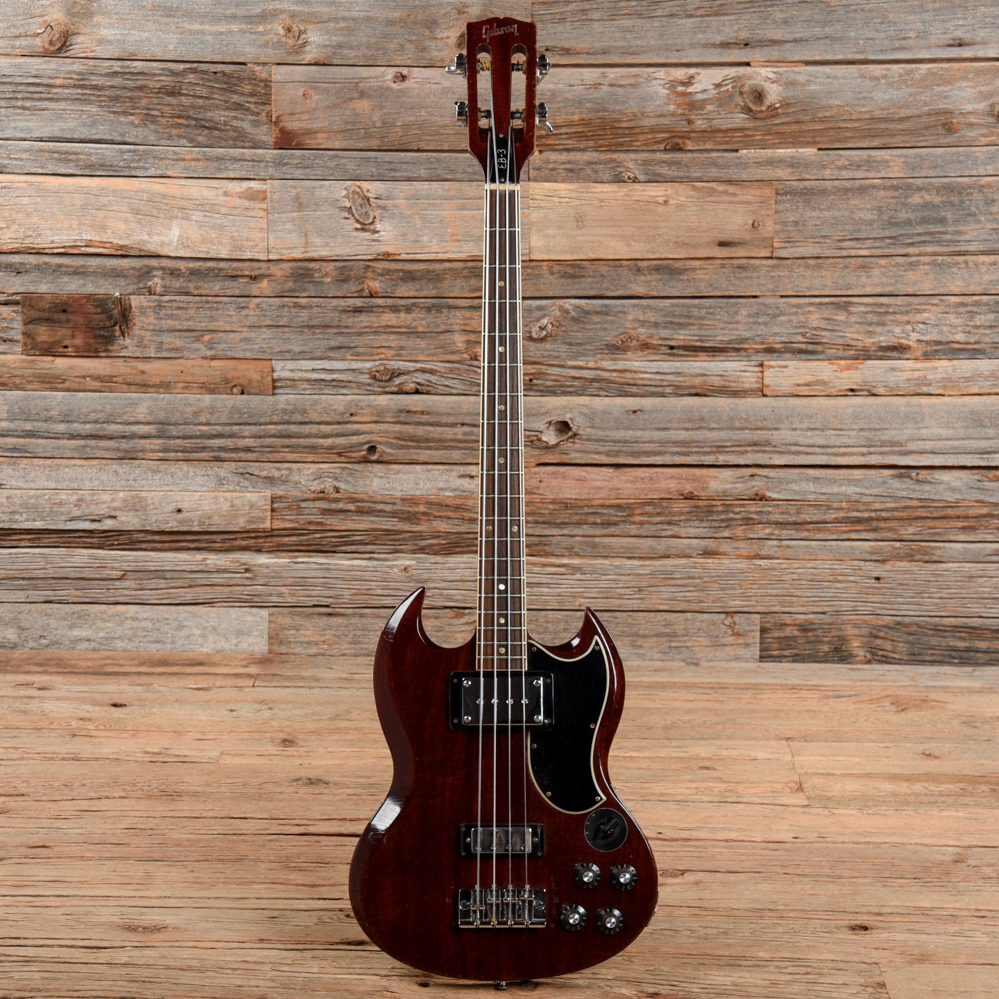 Gibson EB-3 Cherry 1970 Bass Guitars / Short Scale