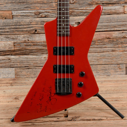 Gibson Explorer Bass Red 1985 Bass Guitars / Short Scale