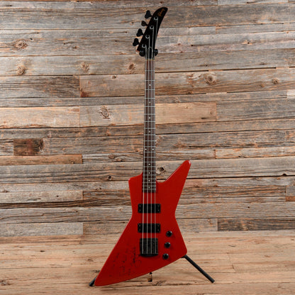 Gibson Explorer Bass Red 1985 Bass Guitars / Short Scale