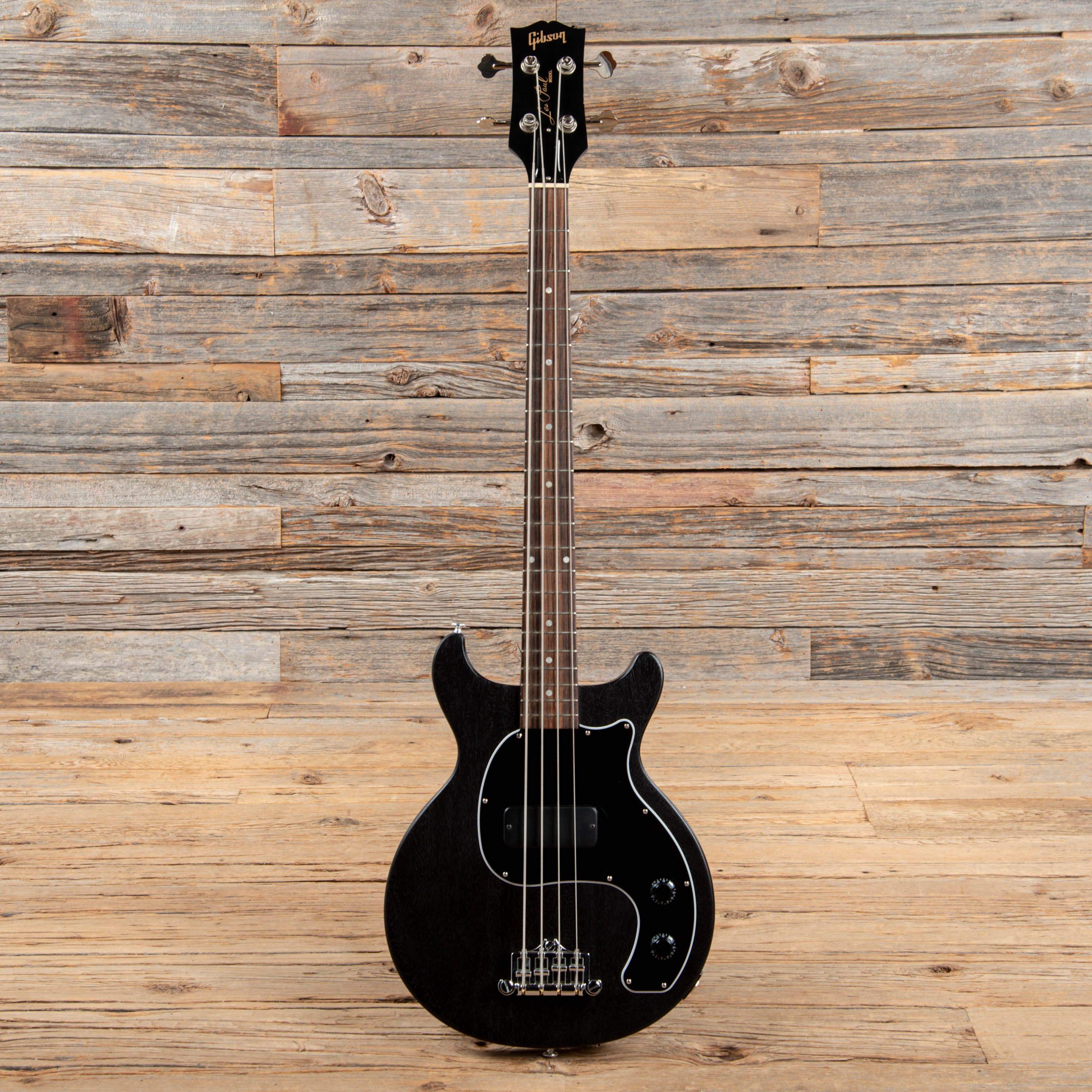 Gibson Les Paul Junior Tribute DC Bass Worn Ebony 2019 Bass Guitars / Short Scale