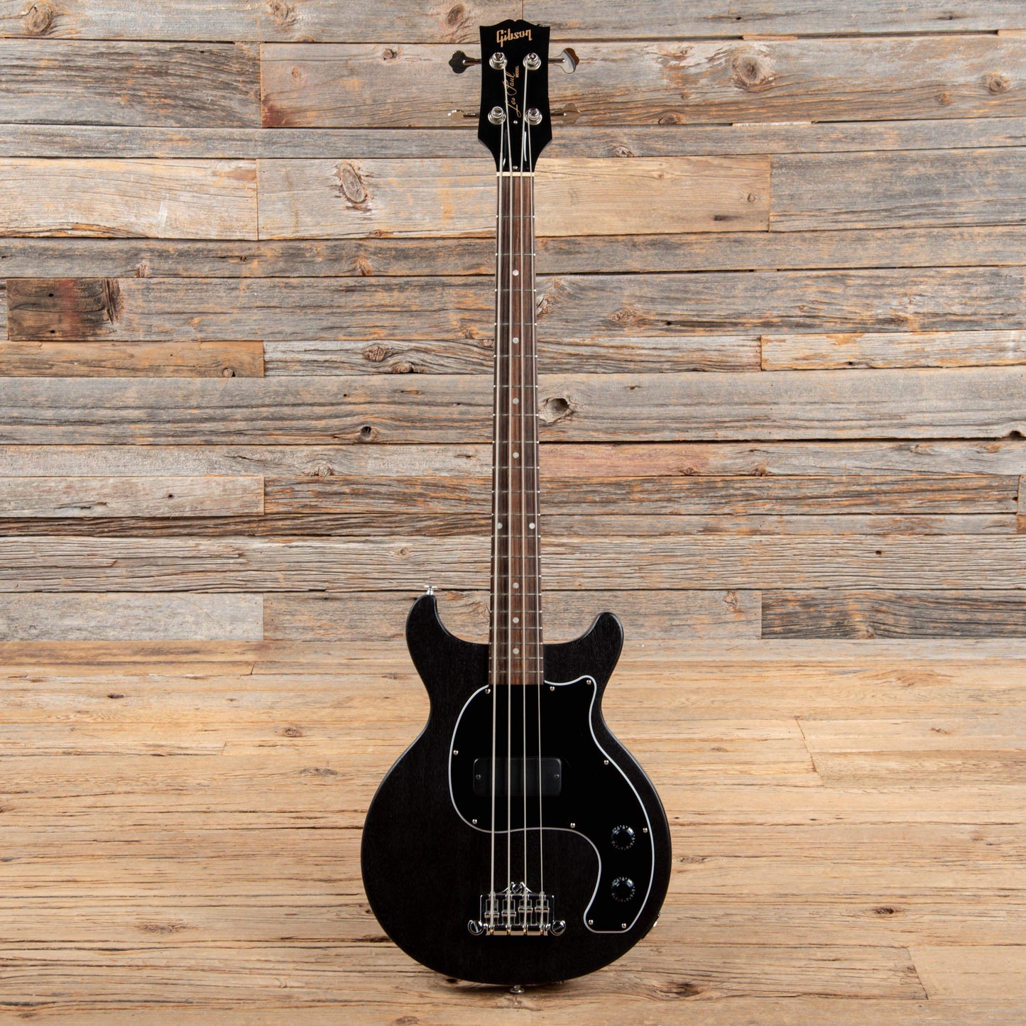 Gibson Les Paul Junior Tribute DC Bass Worn Ebony 2019 Bass Guitars / Short Scale