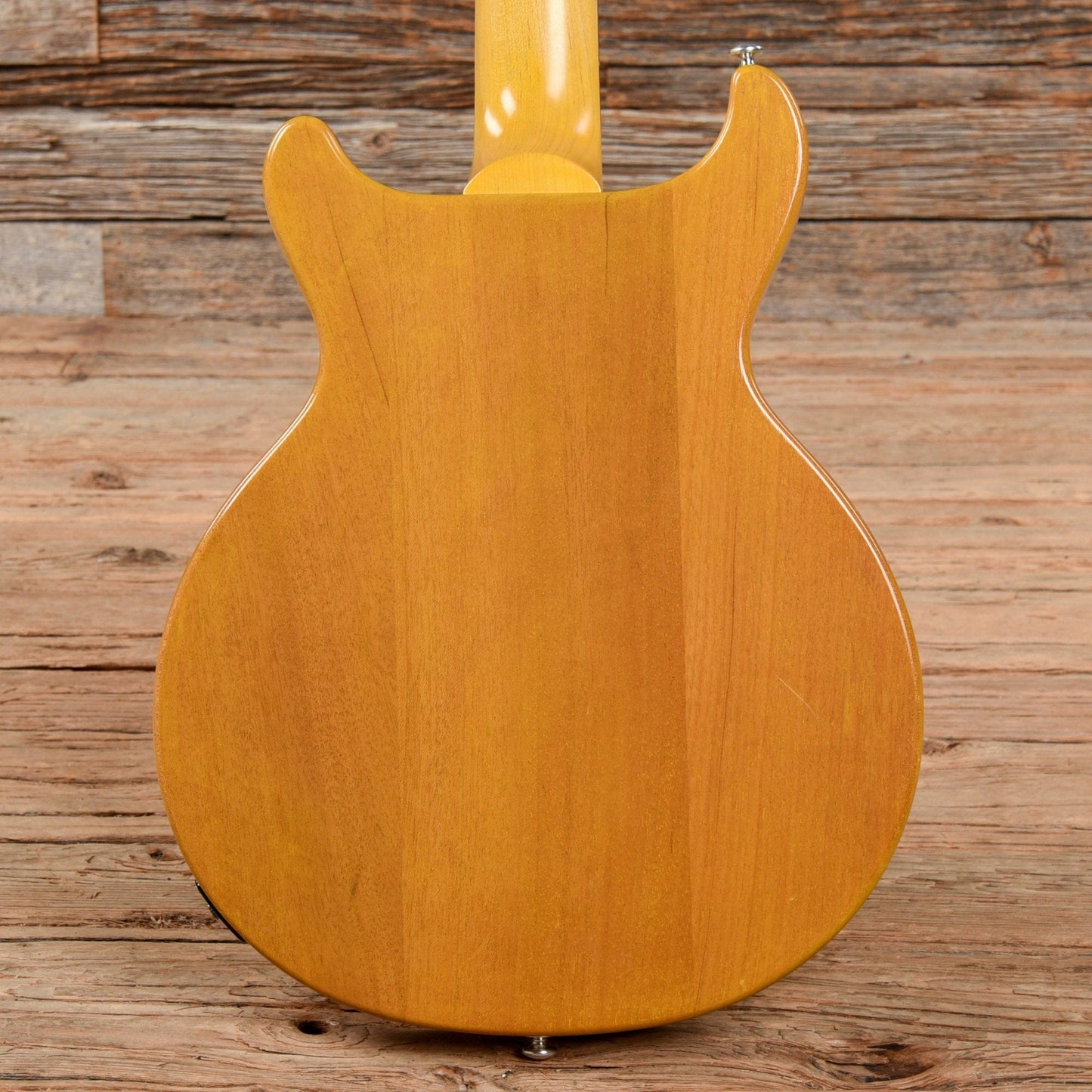 Gibson Les Paul Junior Tribute DC Bass Worn TV Yellow 2020 Bass Guitars / Short Scale