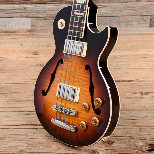 Gibson Memphis ES-Les Paul Bass Faded Darkburst 2016 Bass Guitars / Short Scale