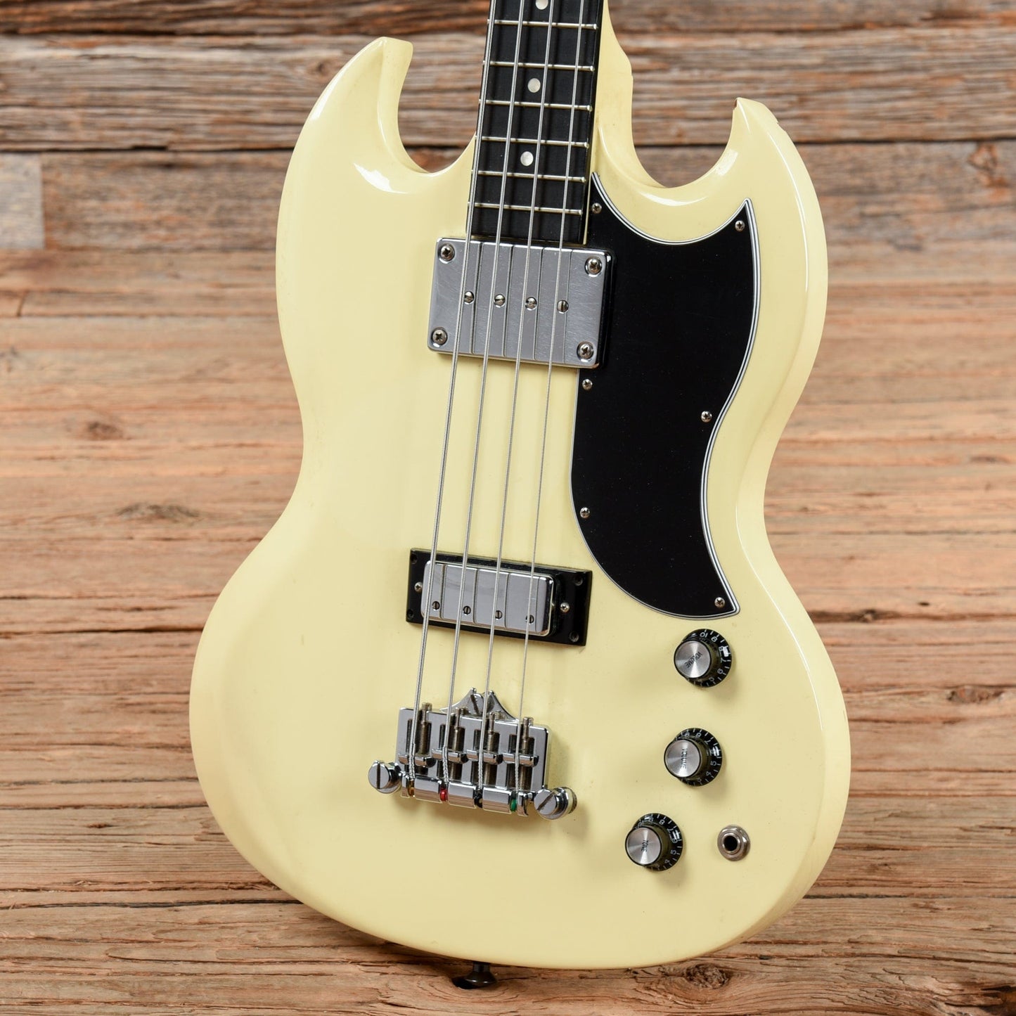 Gibson SG Standard Bass White 2008 Bass Guitars / Short Scale
