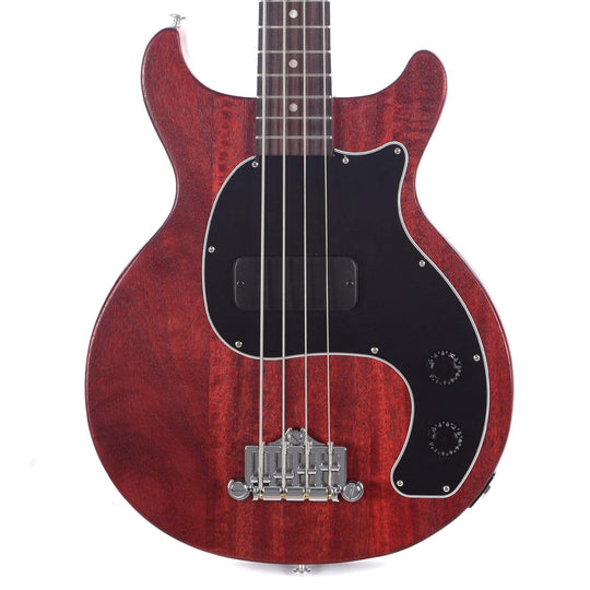 Gibson USA Les Paul Junior Tribute Bass Worn Cherry Bass Guitars / Short Scale