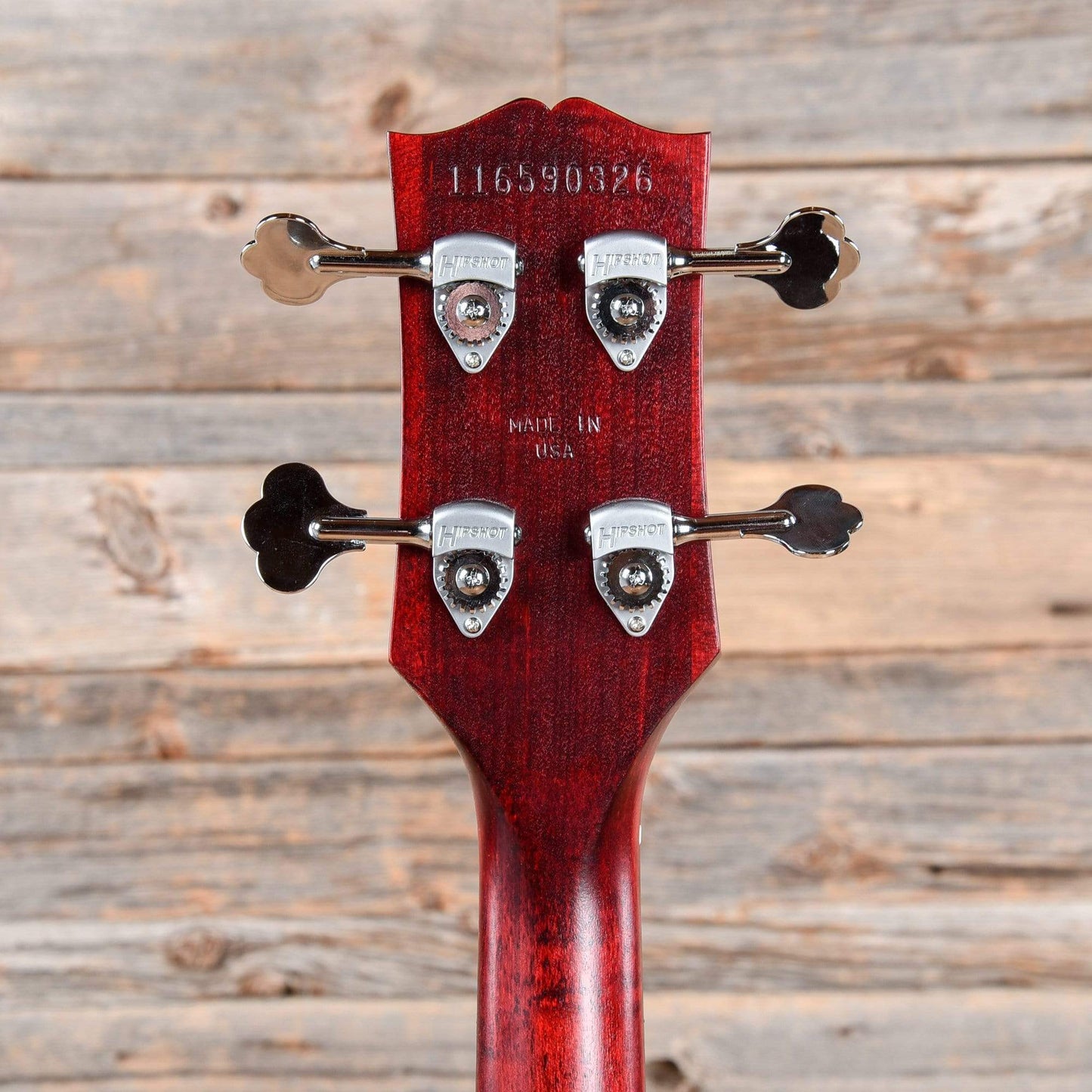 Gibson USA Les Paul Junior Tribute Bass Worn Cherry Bass Guitars / Short Scale