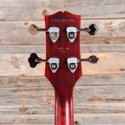 Gibson USA Les Paul Junior Tribute Bass Worn Cherry Bass Guitars / Short Scale