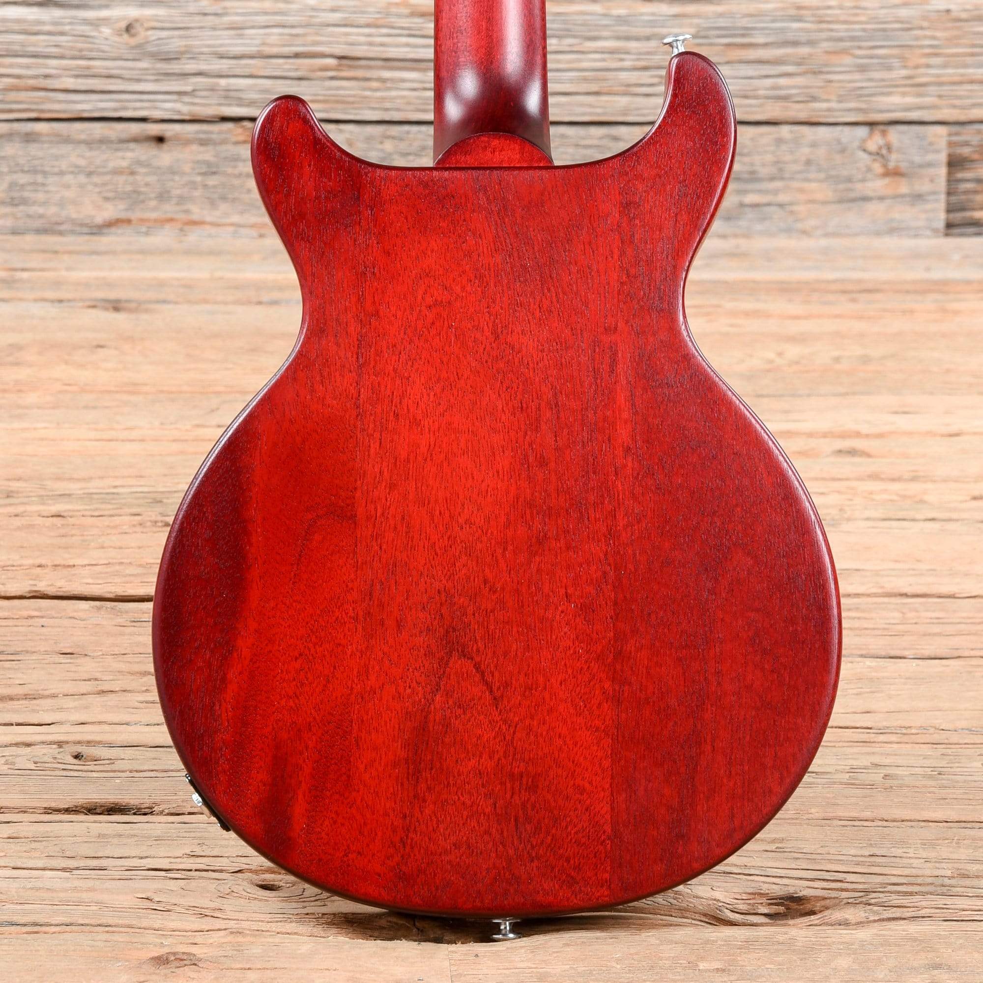 Gibson USA Les Paul Junior Tribute Bass Worn Cherry Bass Guitars / Short Scale