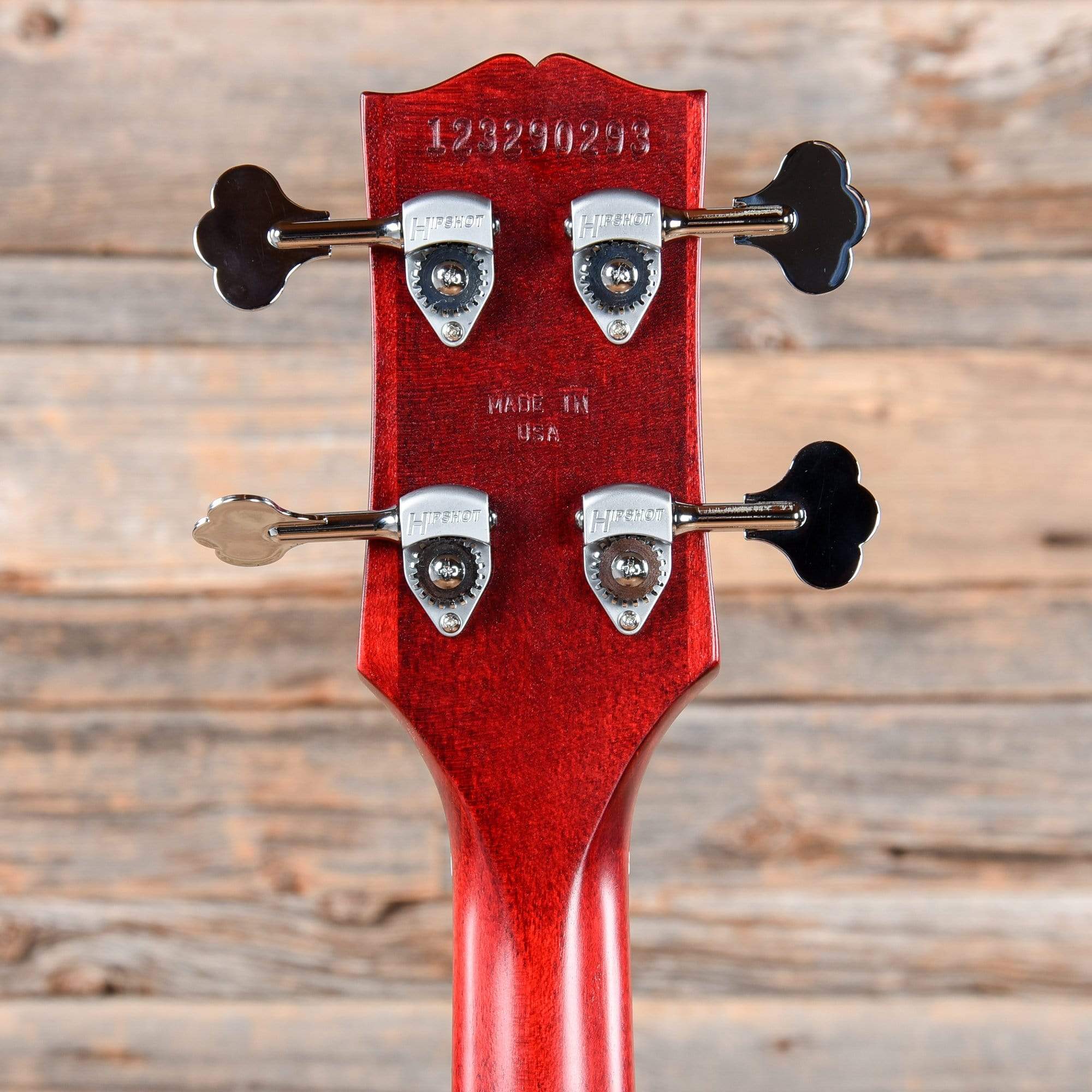 Gibson USA Les Paul Junior Tribute Bass Worn Cherry Bass Guitars / Short Scale