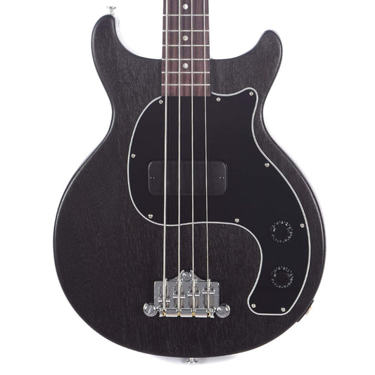Gibson USA Les Paul Junior Tribute Bass Worn Ebony Bass Guitars / Short Scale