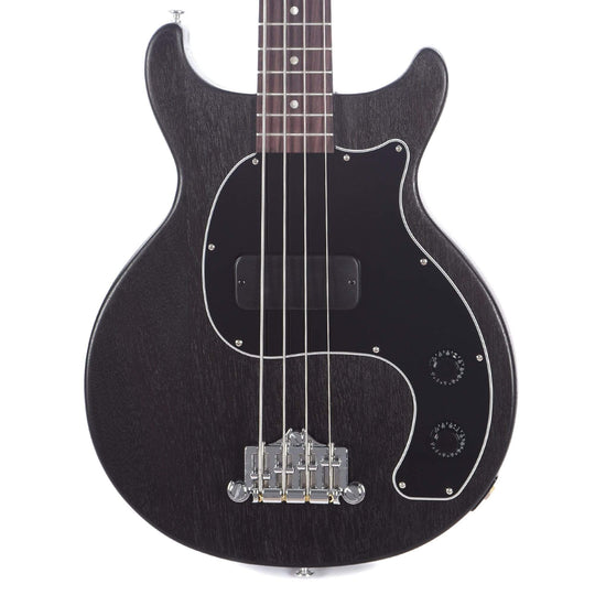 Gibson USA Les Paul Junior Tribute Bass Worn Ebony Bass Guitars / Short Scale