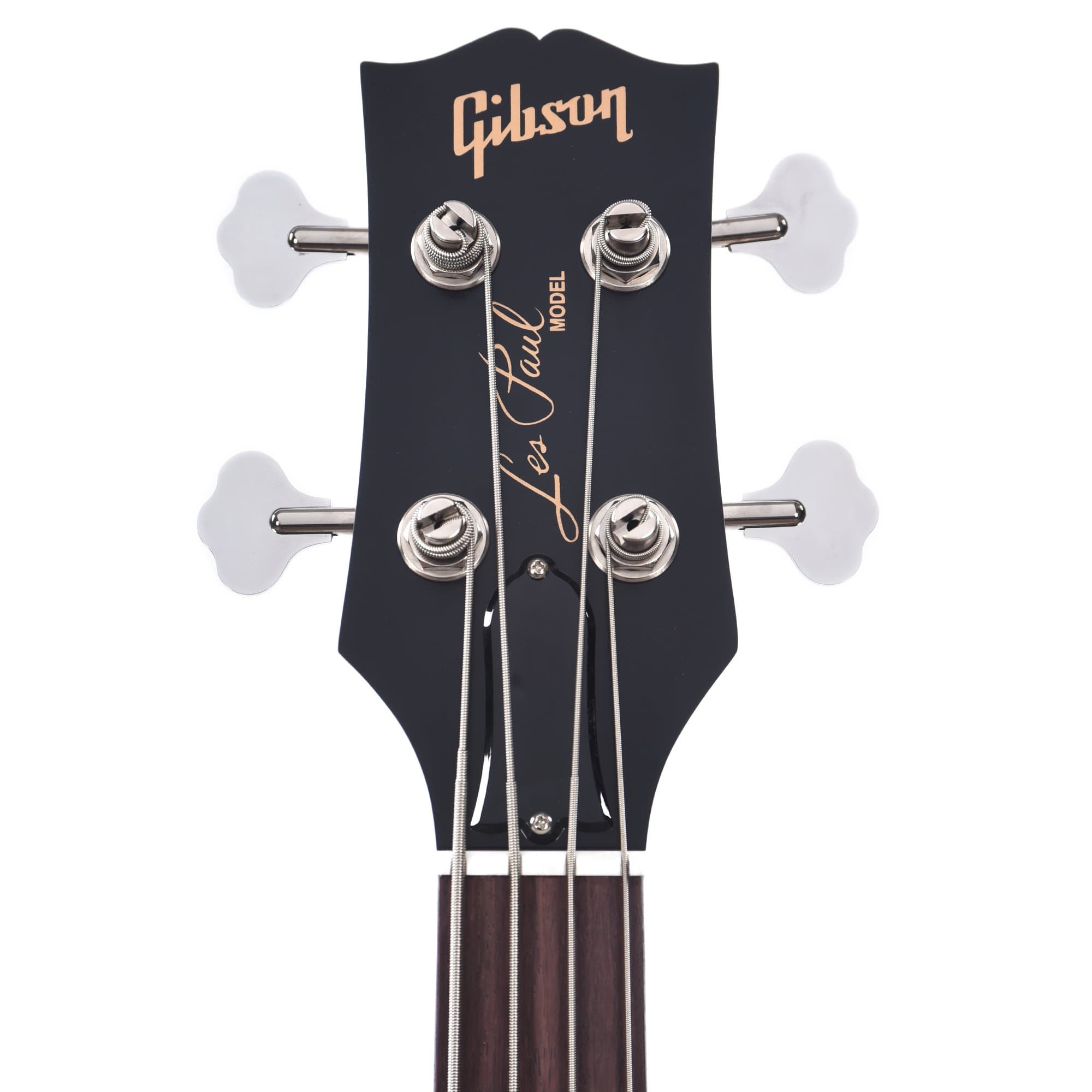 Gibson USA Les Paul Junior Tribute Bass Worn Ebony Bass Guitars / Short Scale