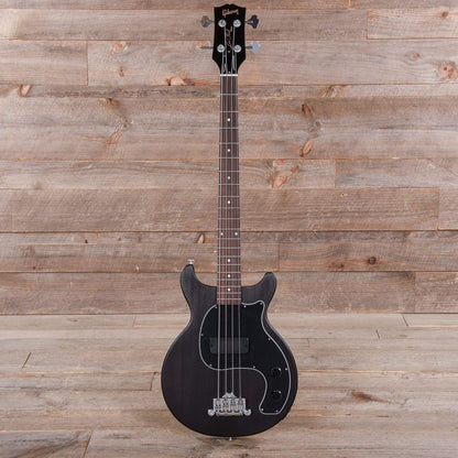 Gibson USA Les Paul Junior Tribute Bass Worn Ebony Bass Guitars / Short Scale